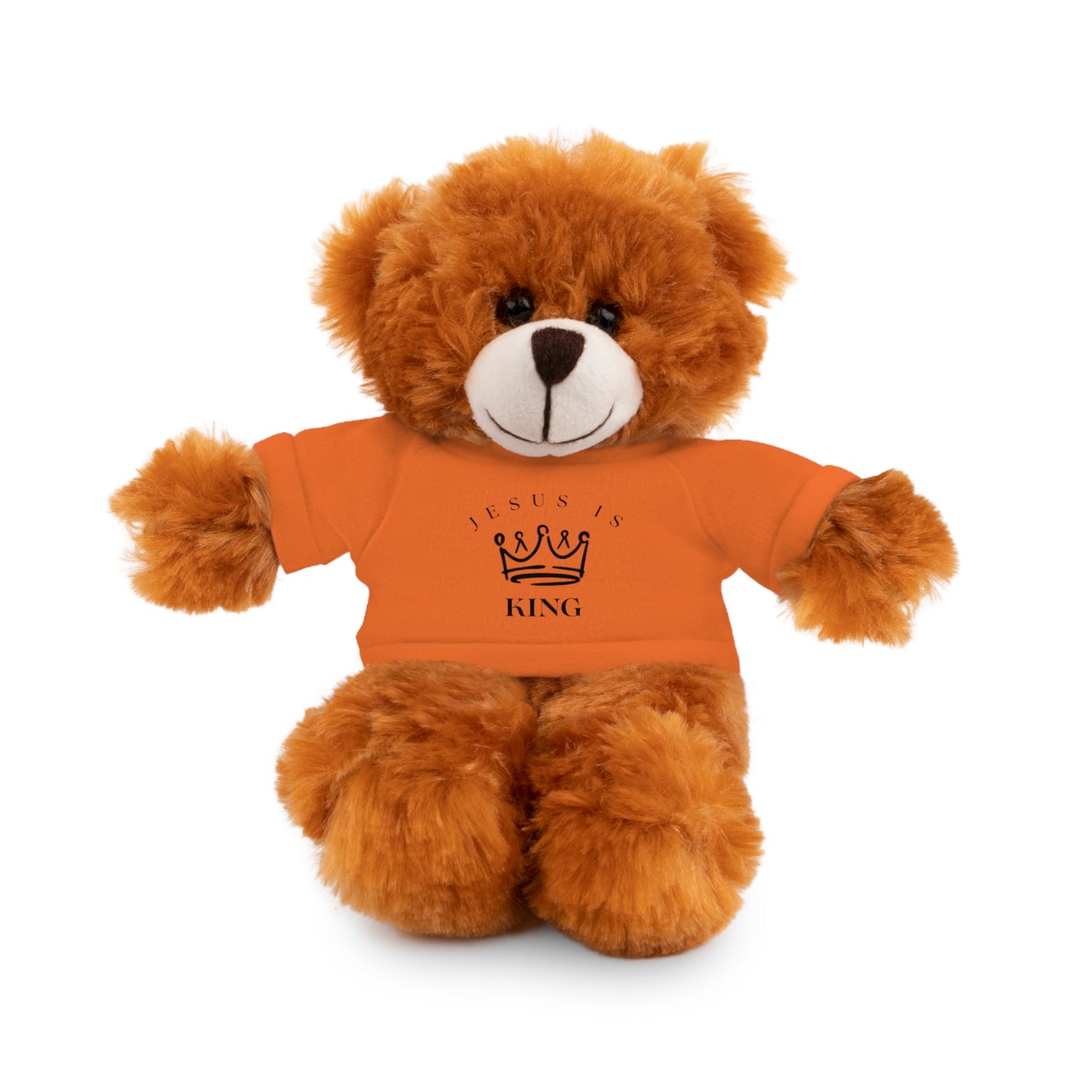Plush Animals- Jesus is King Pattern