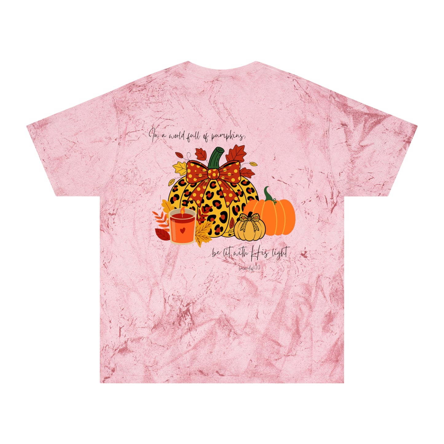 Adult Tee Color Blast - Pumpkins