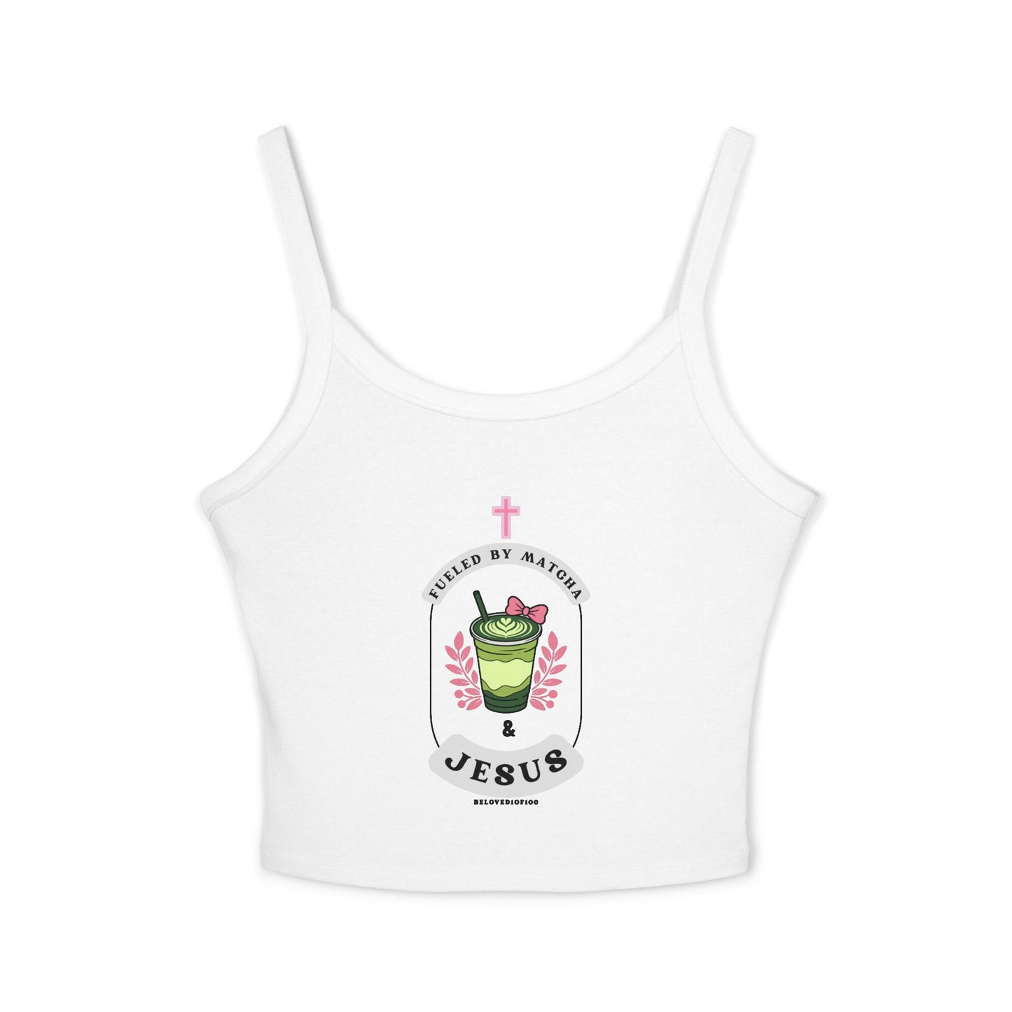 Spaghetti Strap - Matcha & Jesus