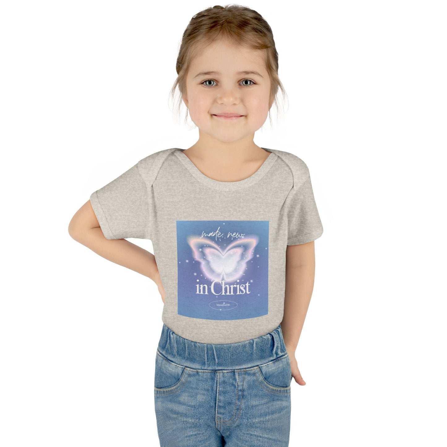 Infant/Toddler Onsie - Made New Butterfly