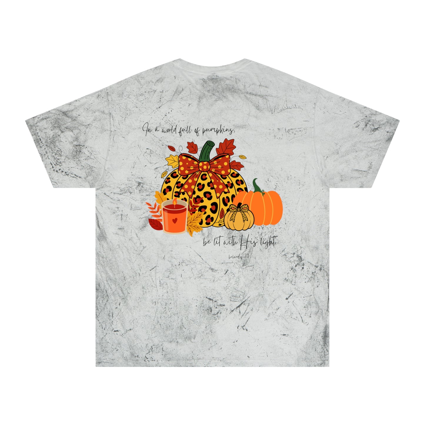 Adult Tee Color Blast - Pumpkins