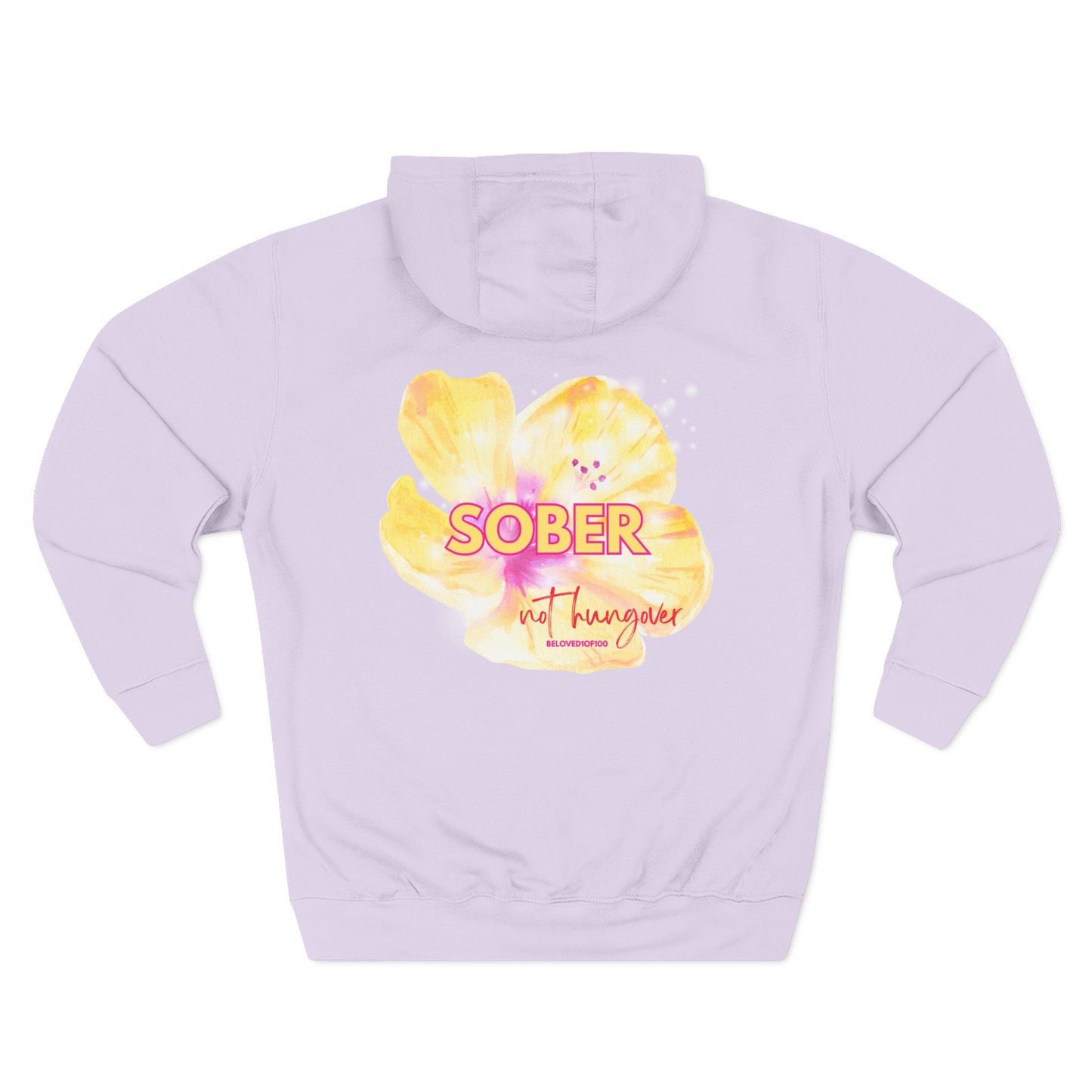 Hoodie - Sober not hungover