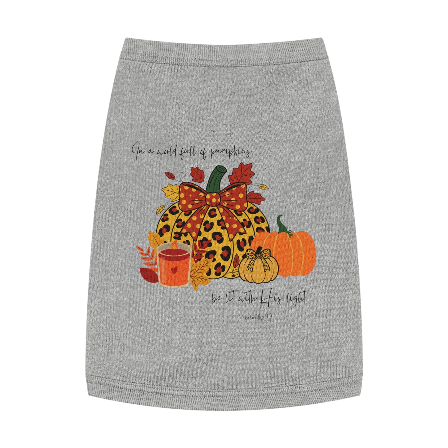 Pet Tee- Pumpkins