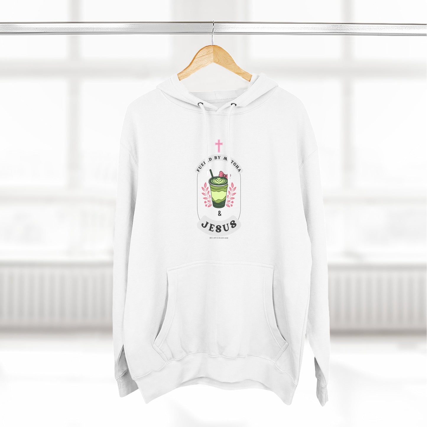 Hoodie - Matcha & Jesus