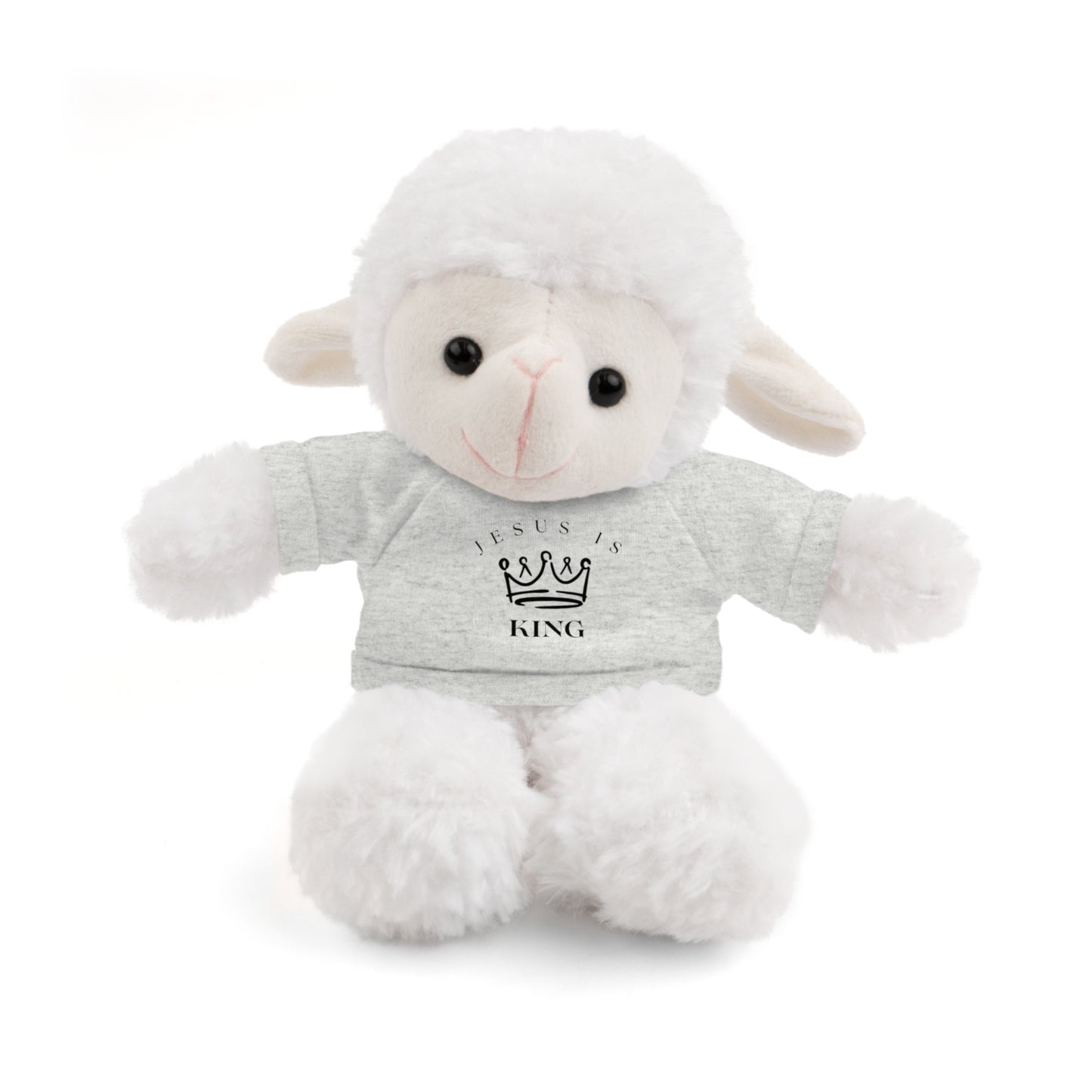 Plush Animals- Jesus is King Pattern