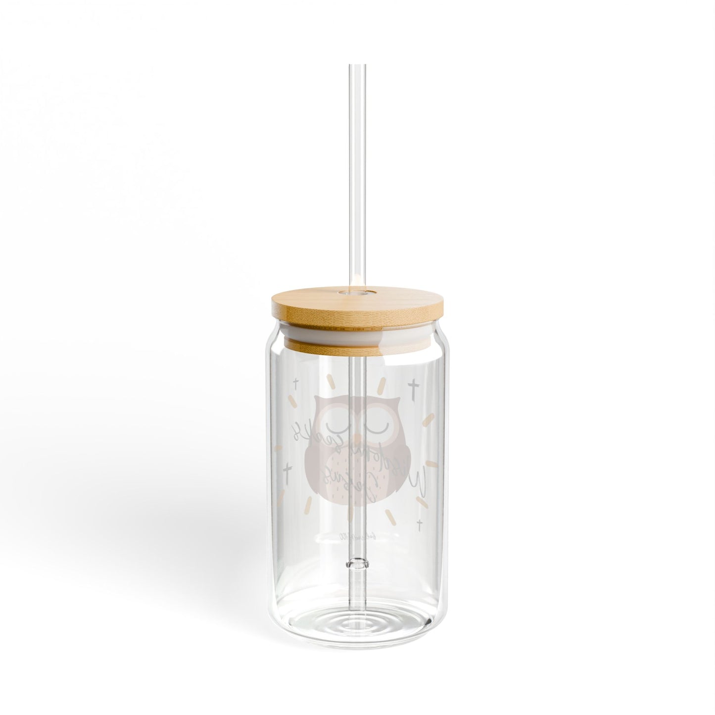 Glass Tumbler- Wisdom seeks Jesus