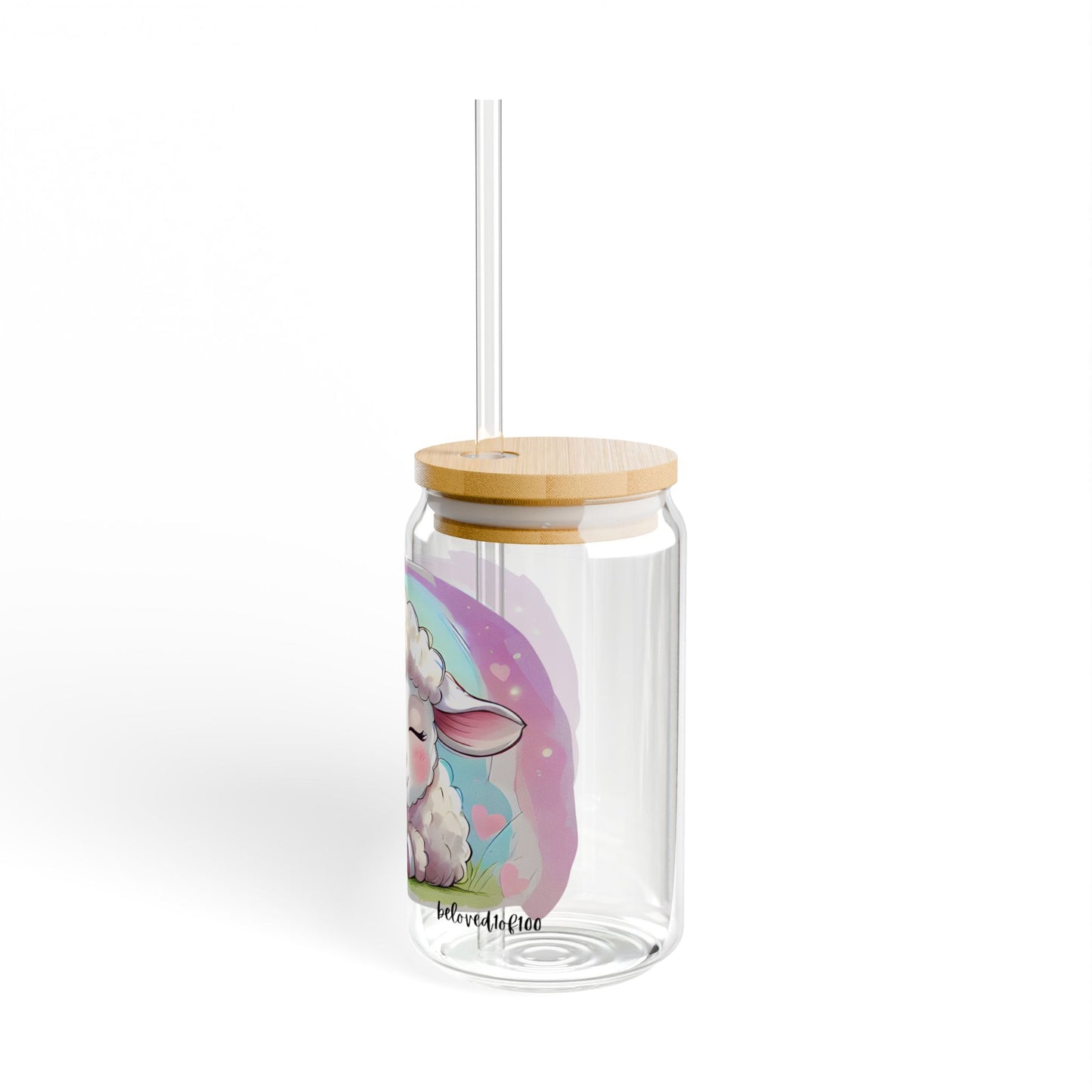 Glass Cup- beloved1of100