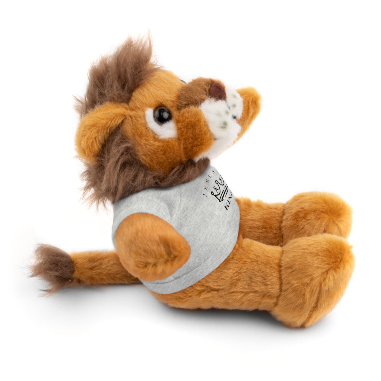 Plush Animals- Jesus is King Pattern