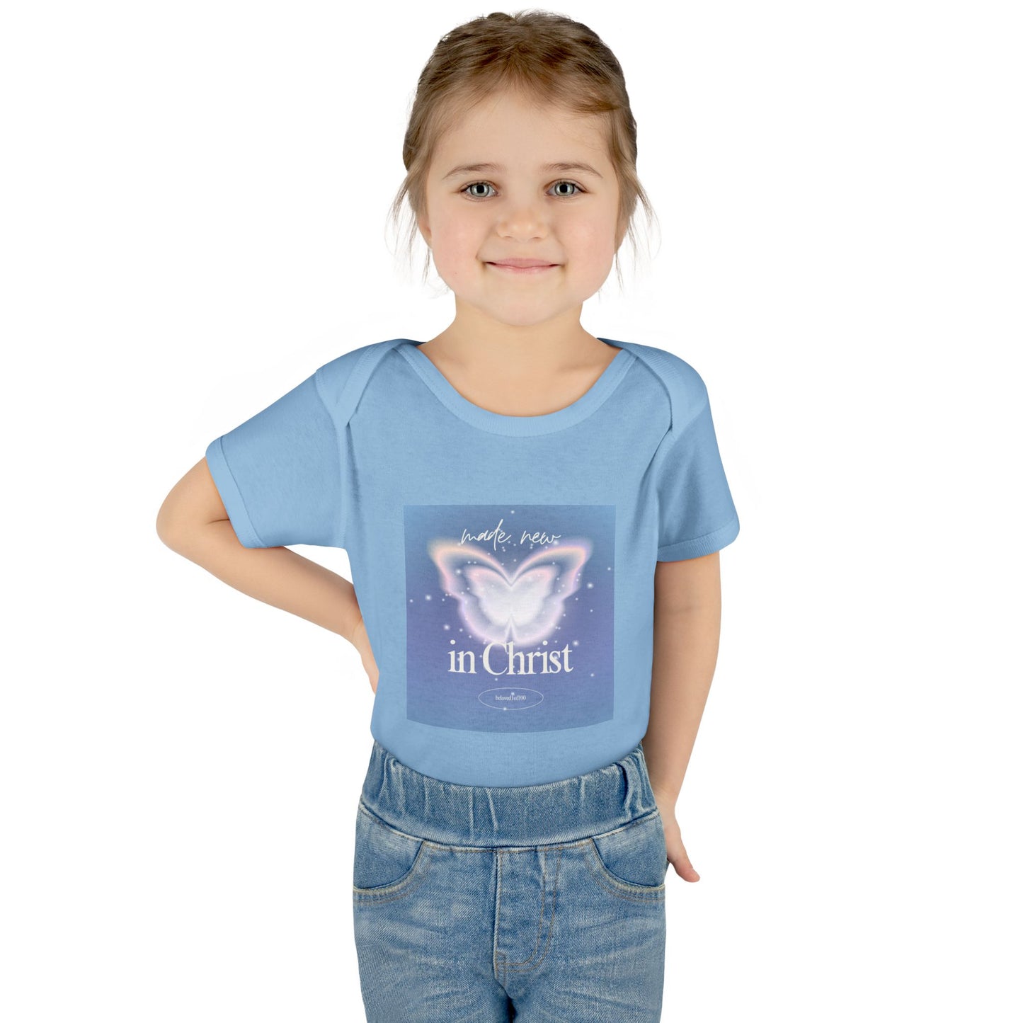 Infant/Toddler Onsie - Made New Butterfly