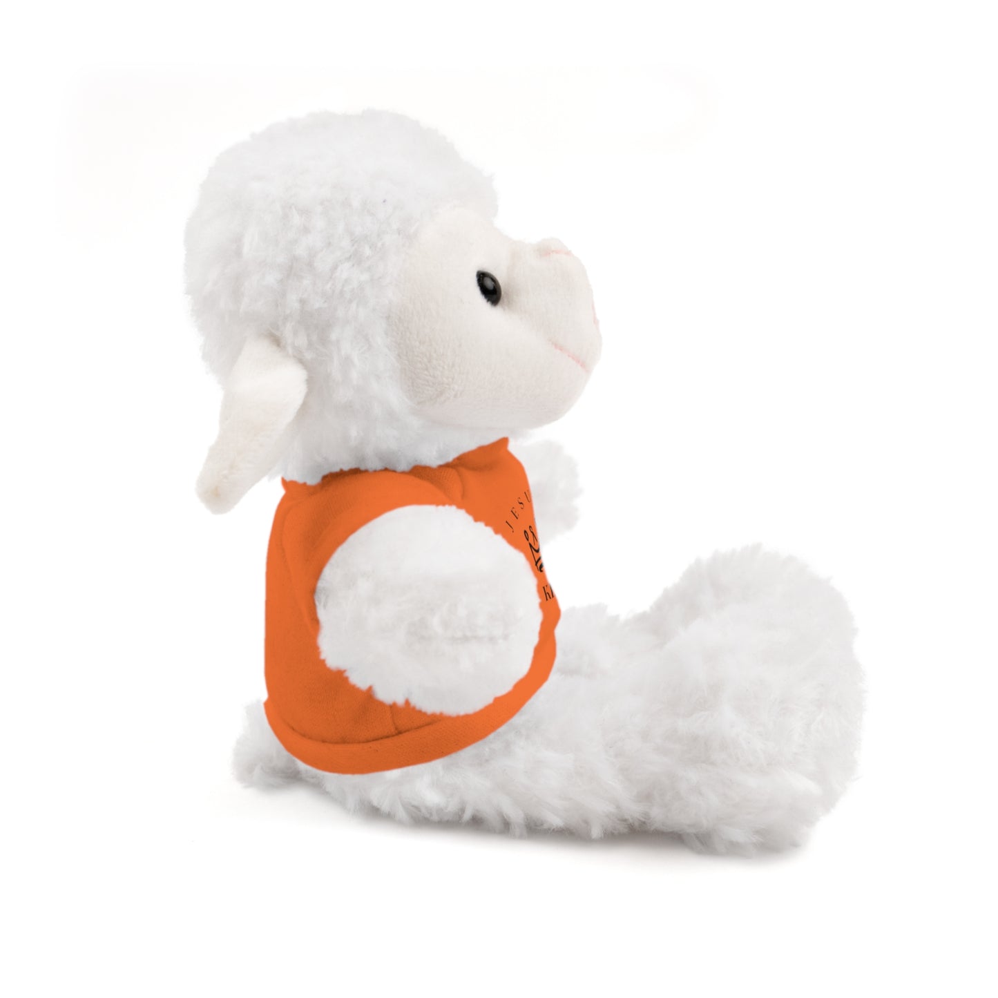 Plush Animals- Jesus is King Pattern