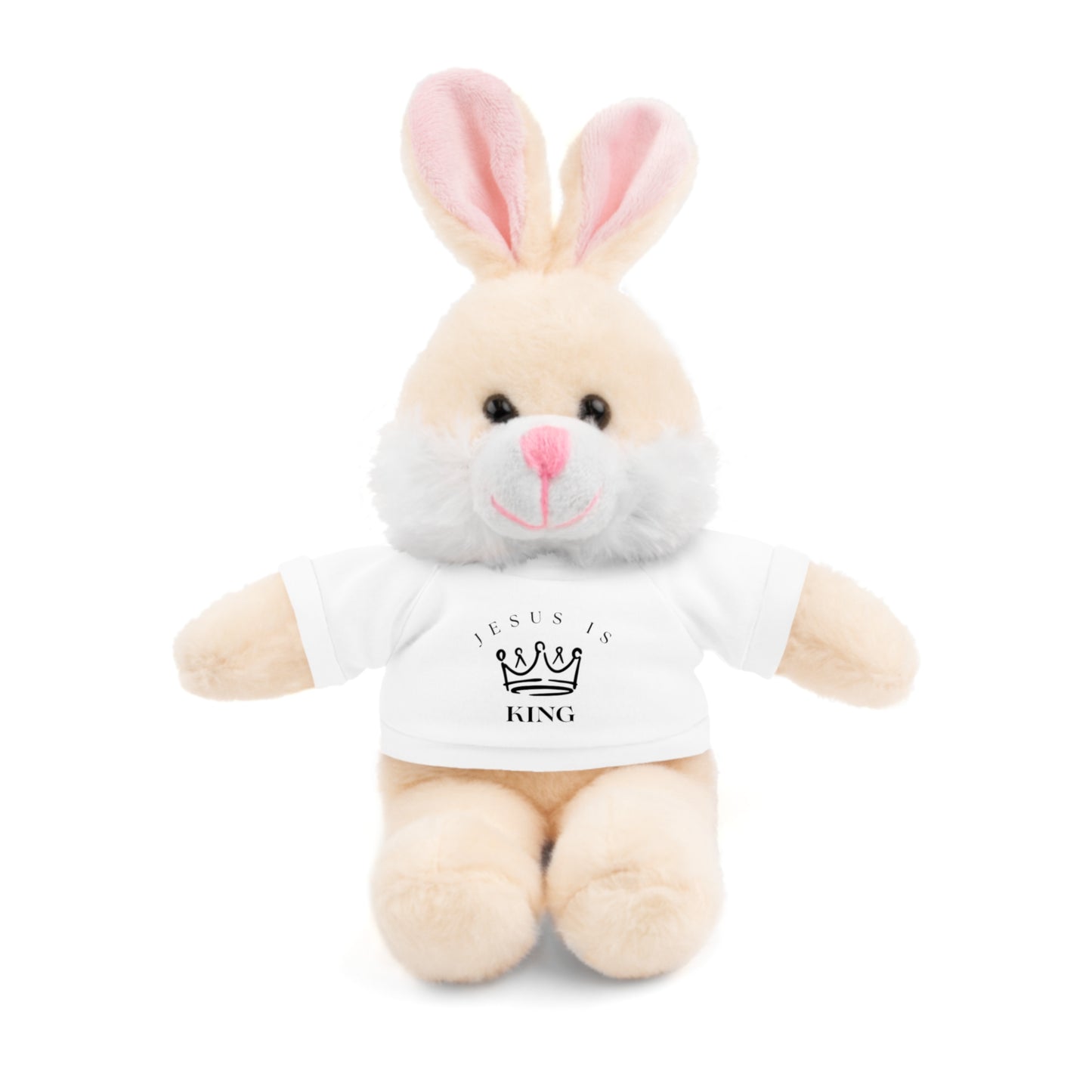Plush Animals- Jesus is King Pattern