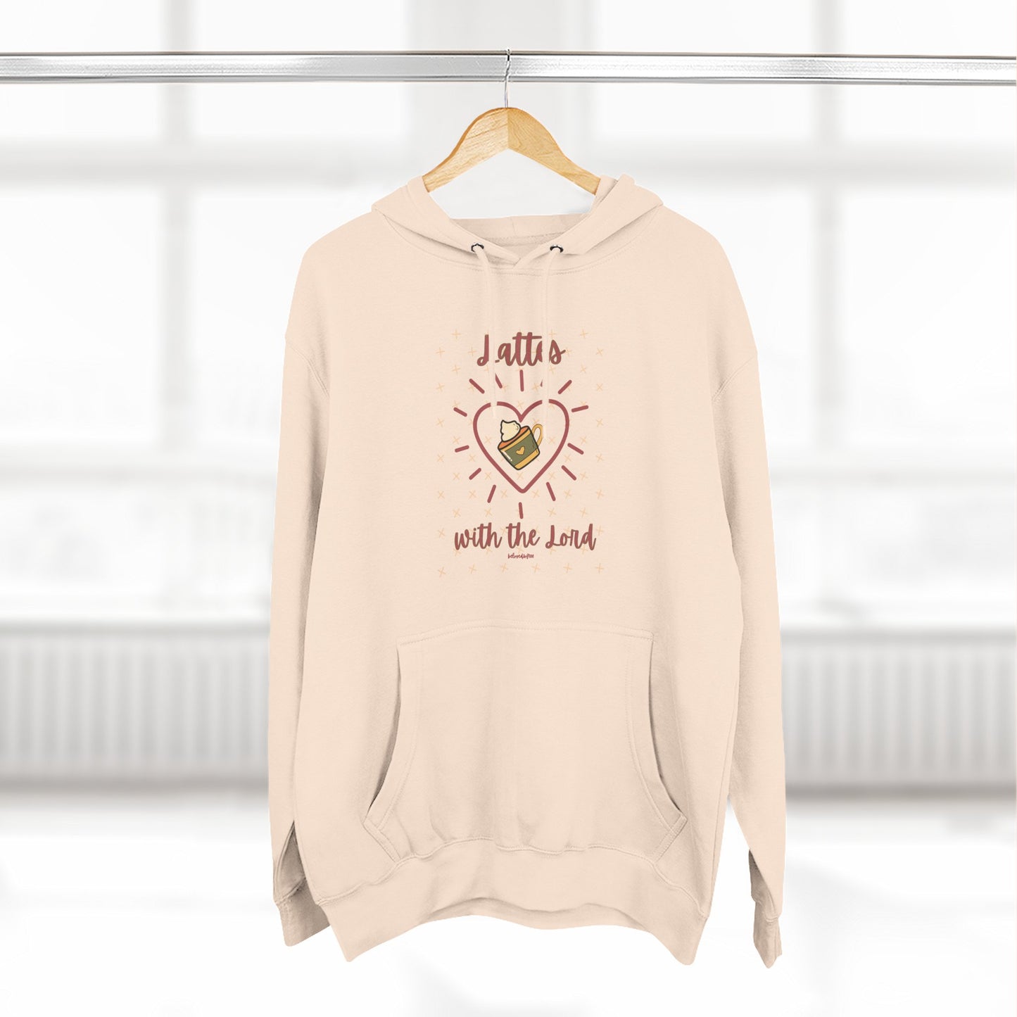Hoodie - Lattes with the Lord