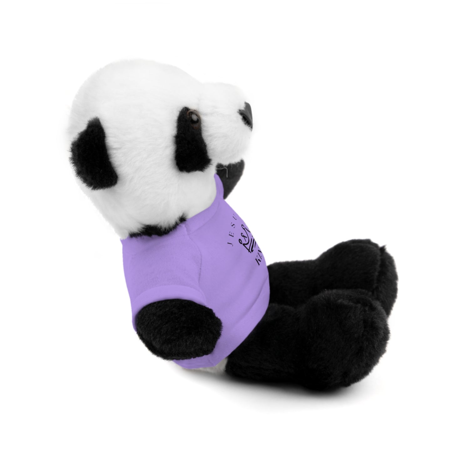 Plush Animals- Jesus is King Pattern