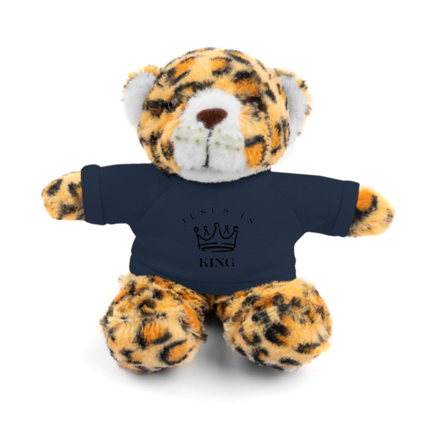 Plush Animals- Jesus is King Pattern