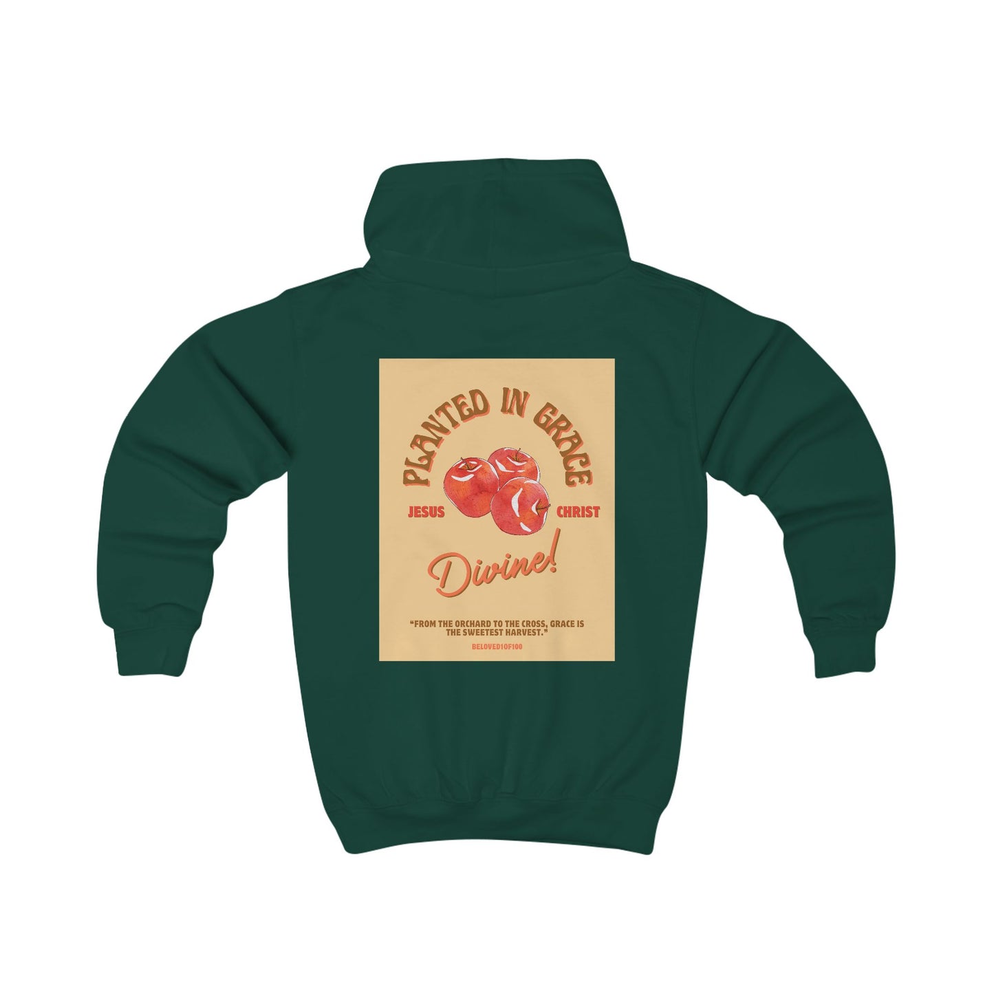 Kids Hoodie- Divine Apple