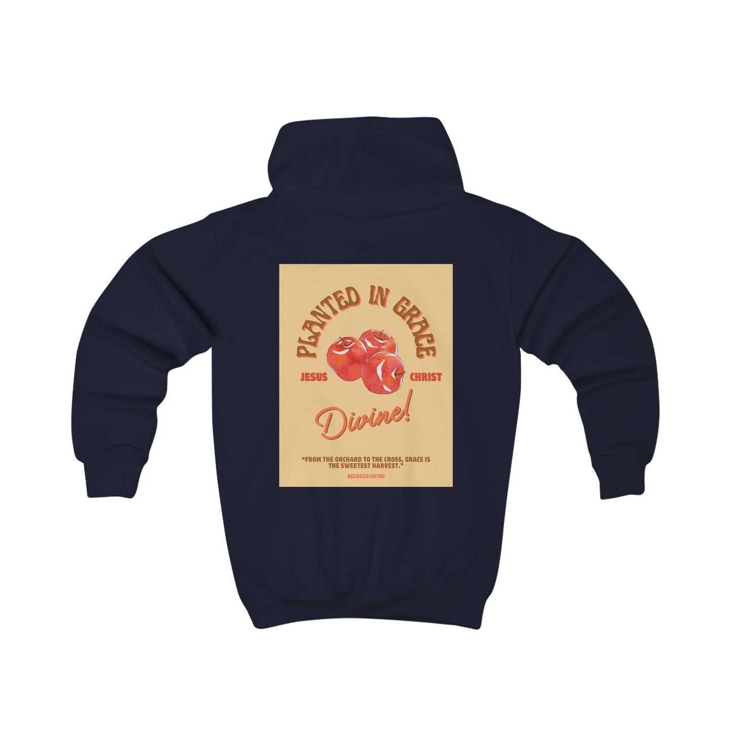 Kids Hoodie- Divine Apple