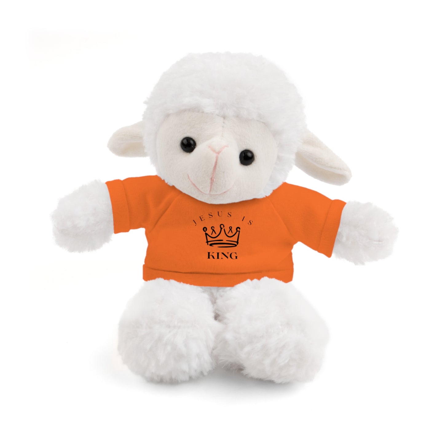 Plush Animals- Jesus is King Pattern