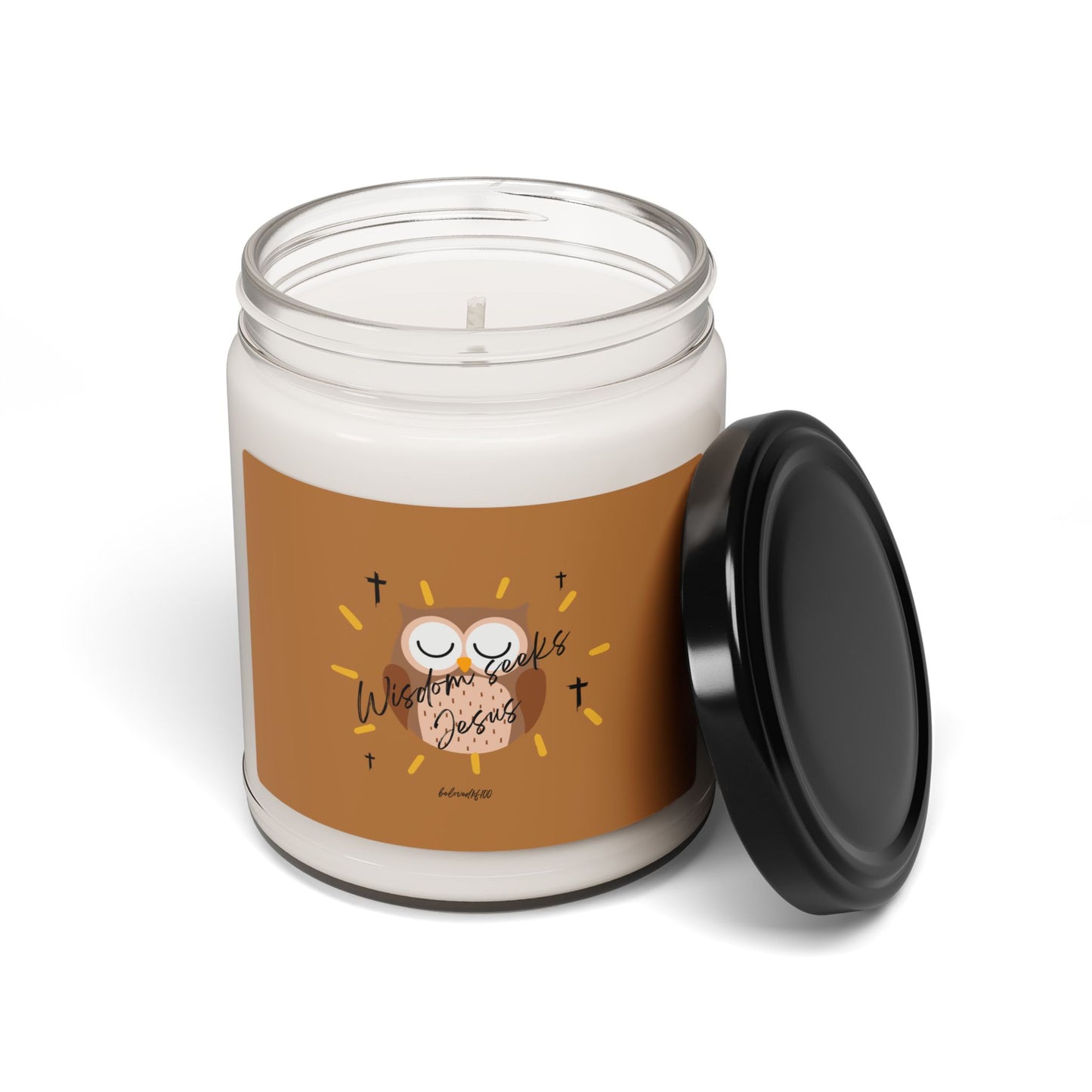 Soy Candle - Wisdom seeks Christ