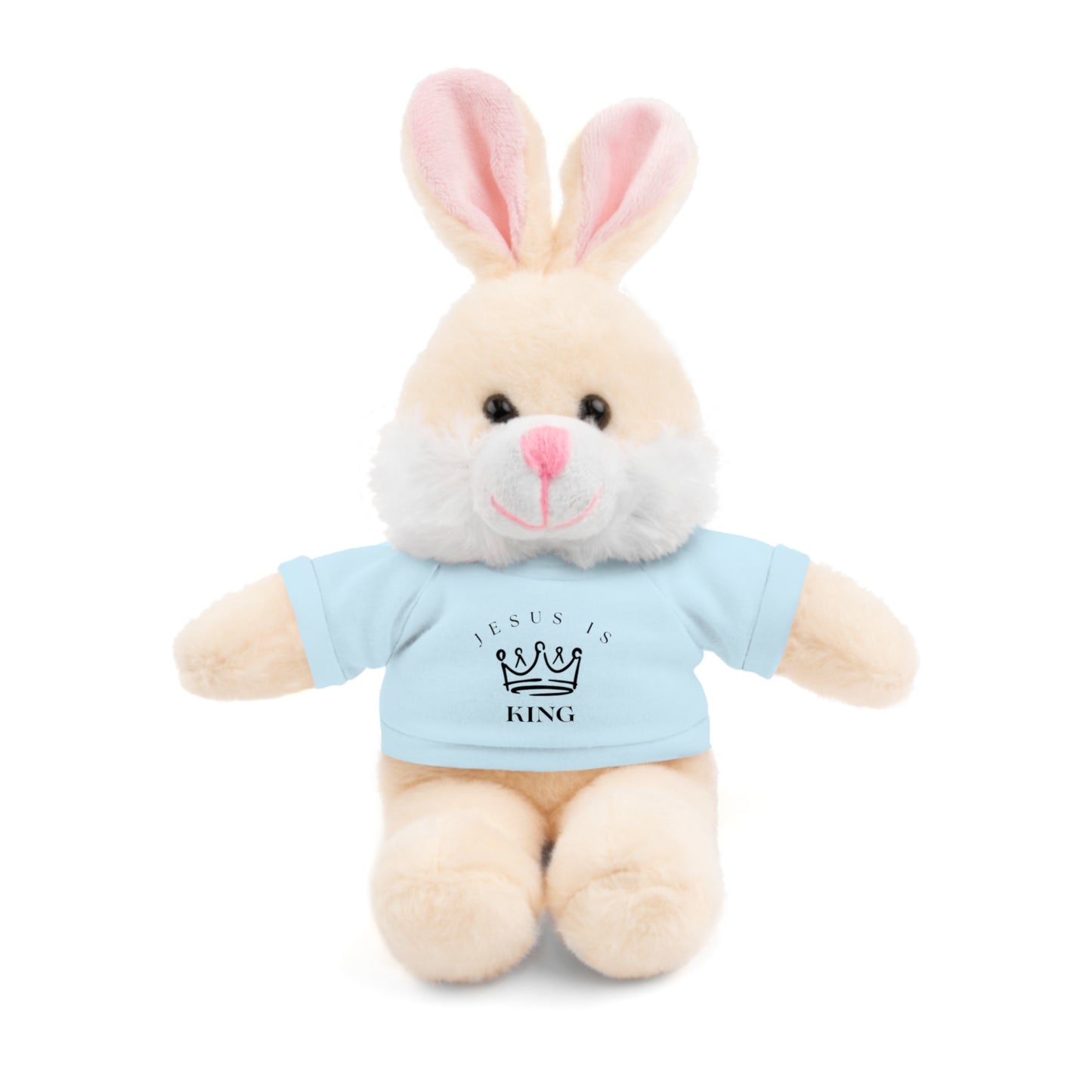 Plush Animals- Jesus is King Pattern