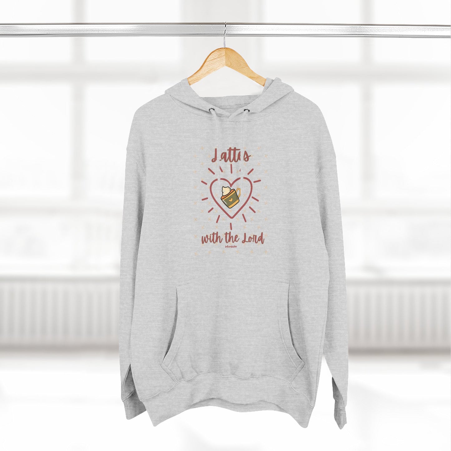 Hoodie - Lattes with the Lord