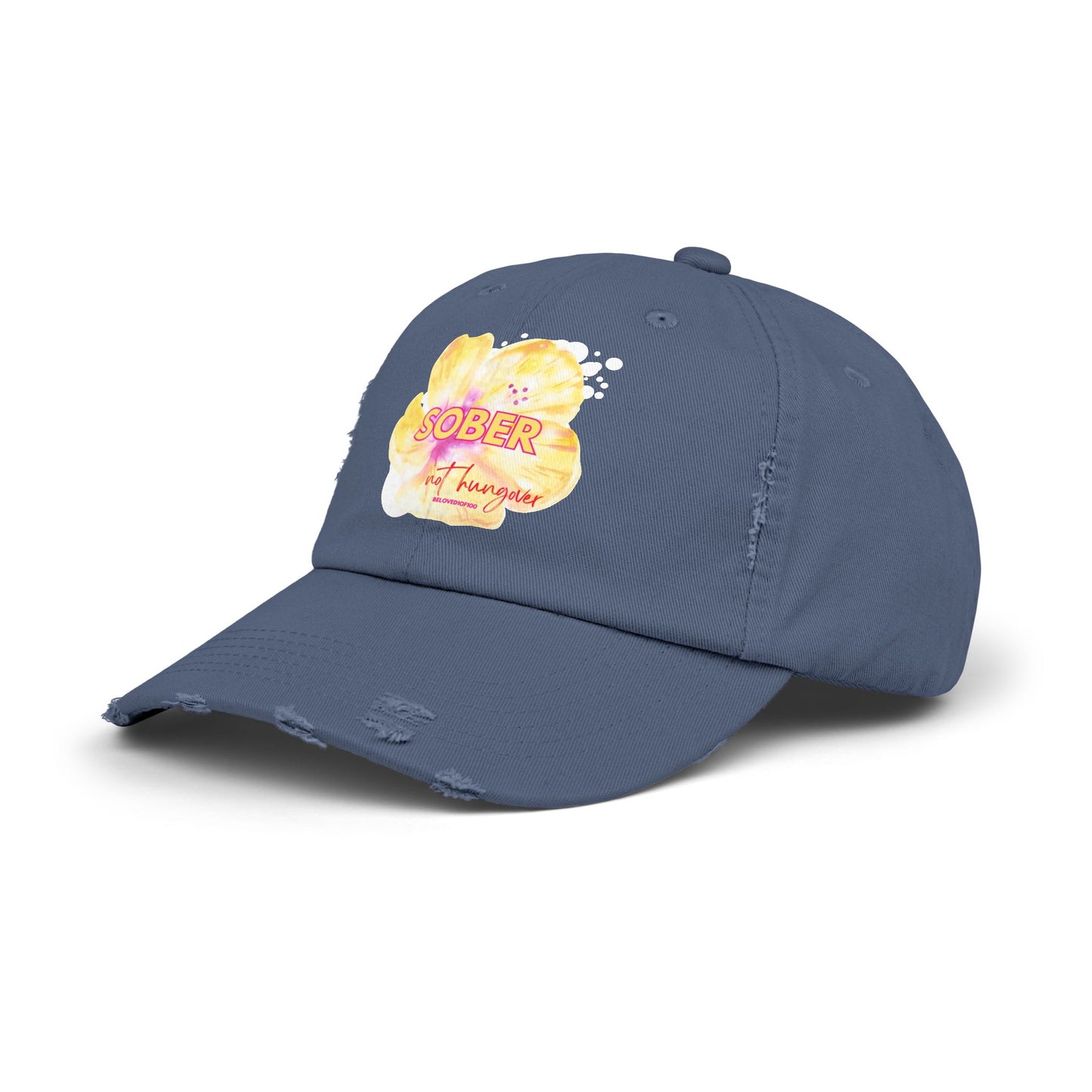 Distressed Cap - Sober not hungover