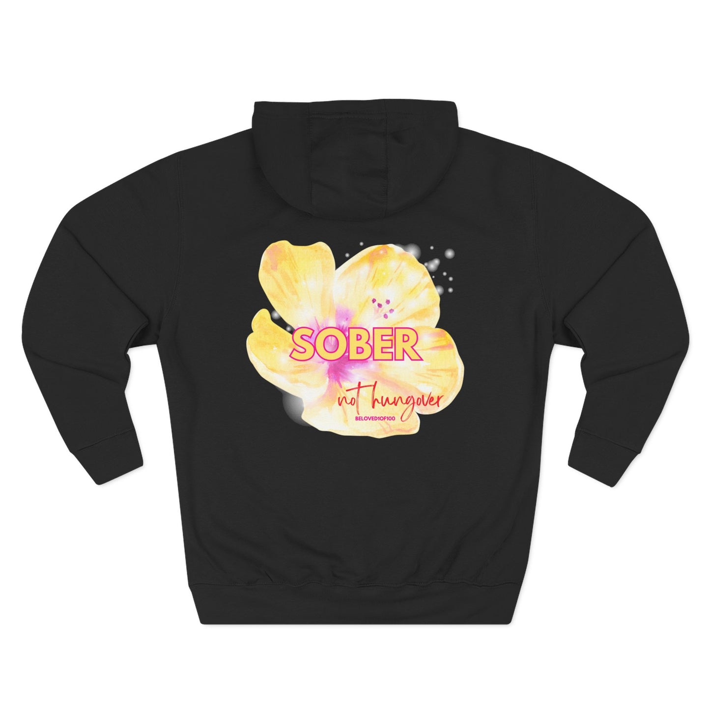 Hoodie - Sober not hungover