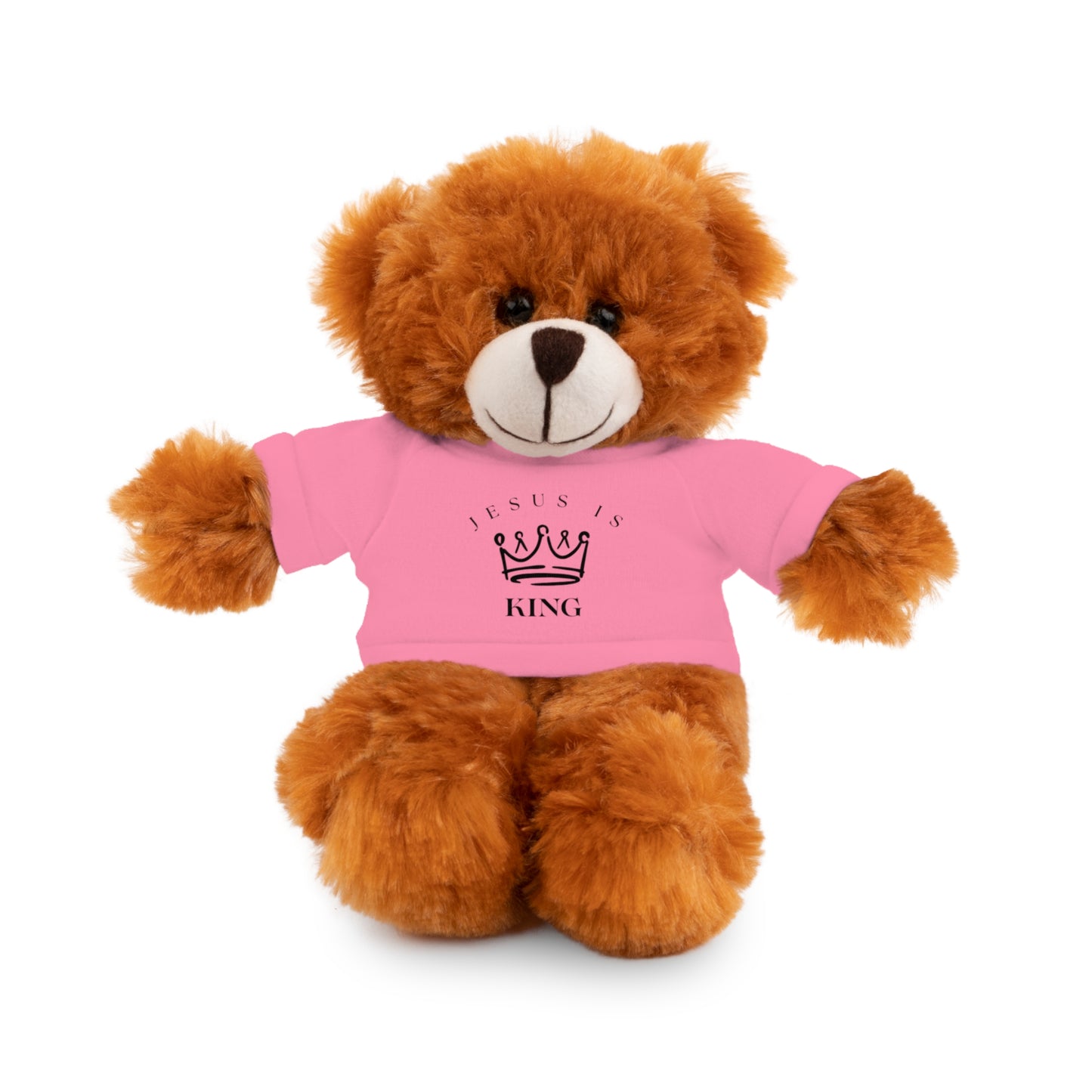 Plush Animals- Jesus is King Pattern