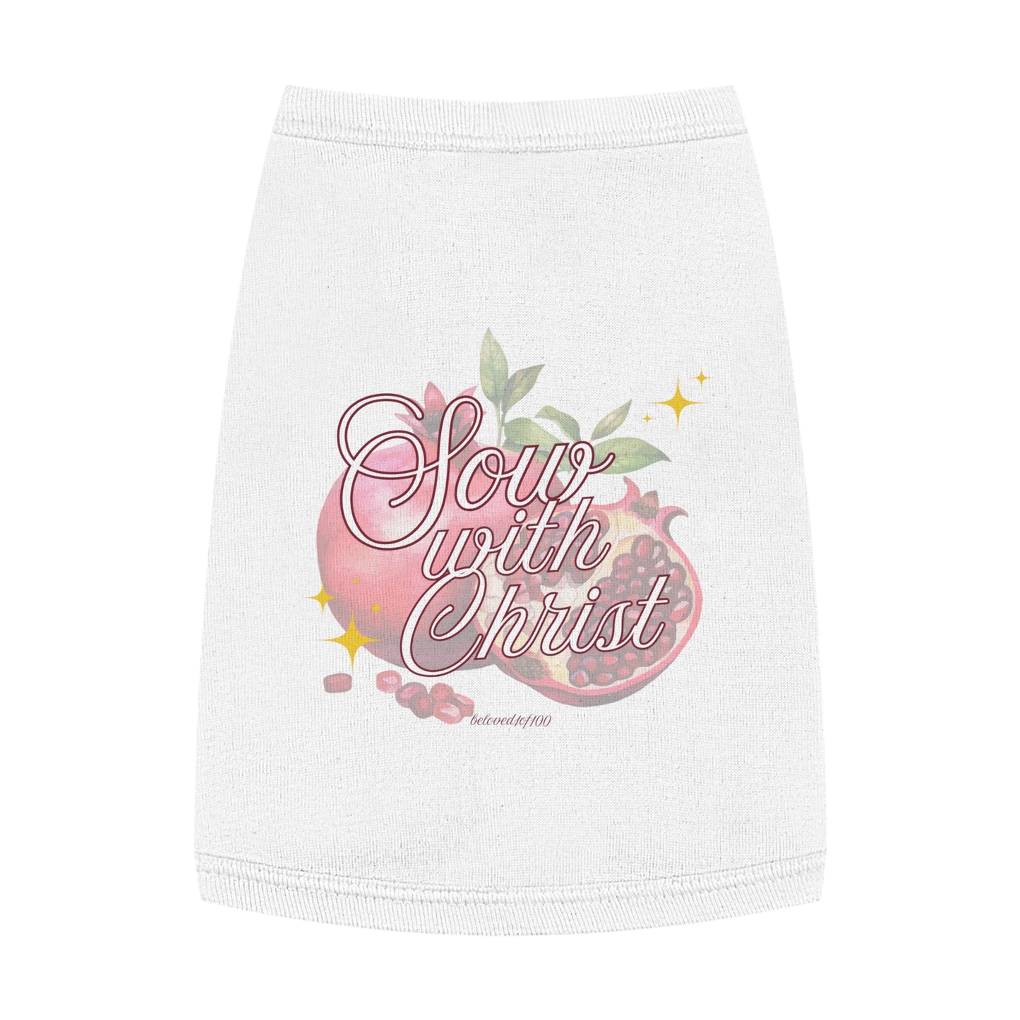 Pet Tee- Sow with Christ