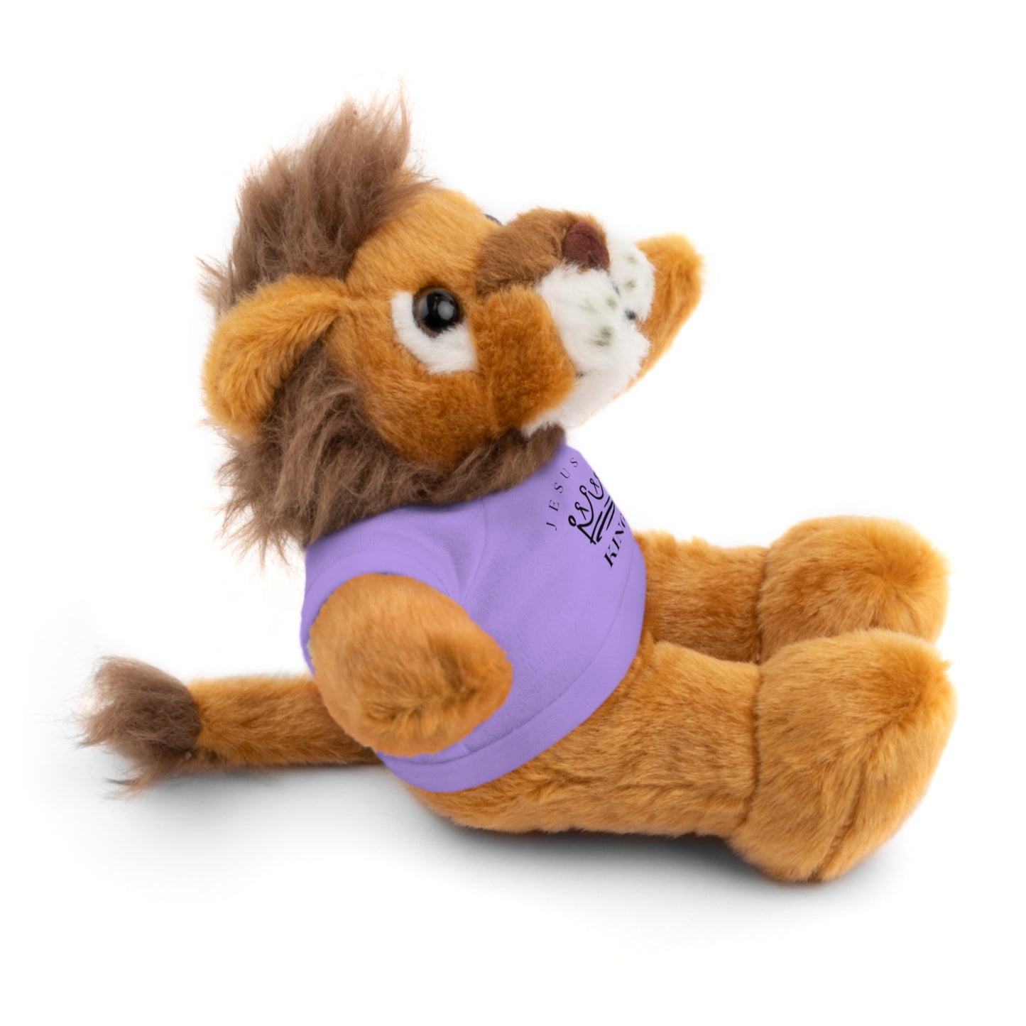 Plush Animals- Jesus is King Pattern
