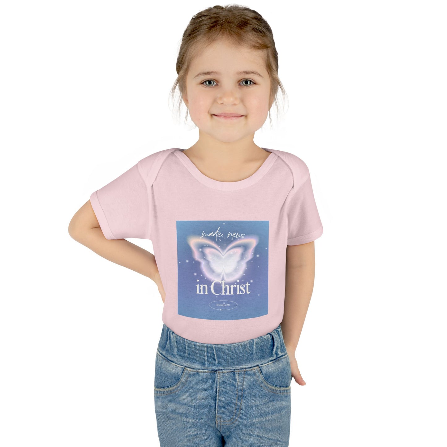 Infant/Toddler Onsie - Made New Butterfly
