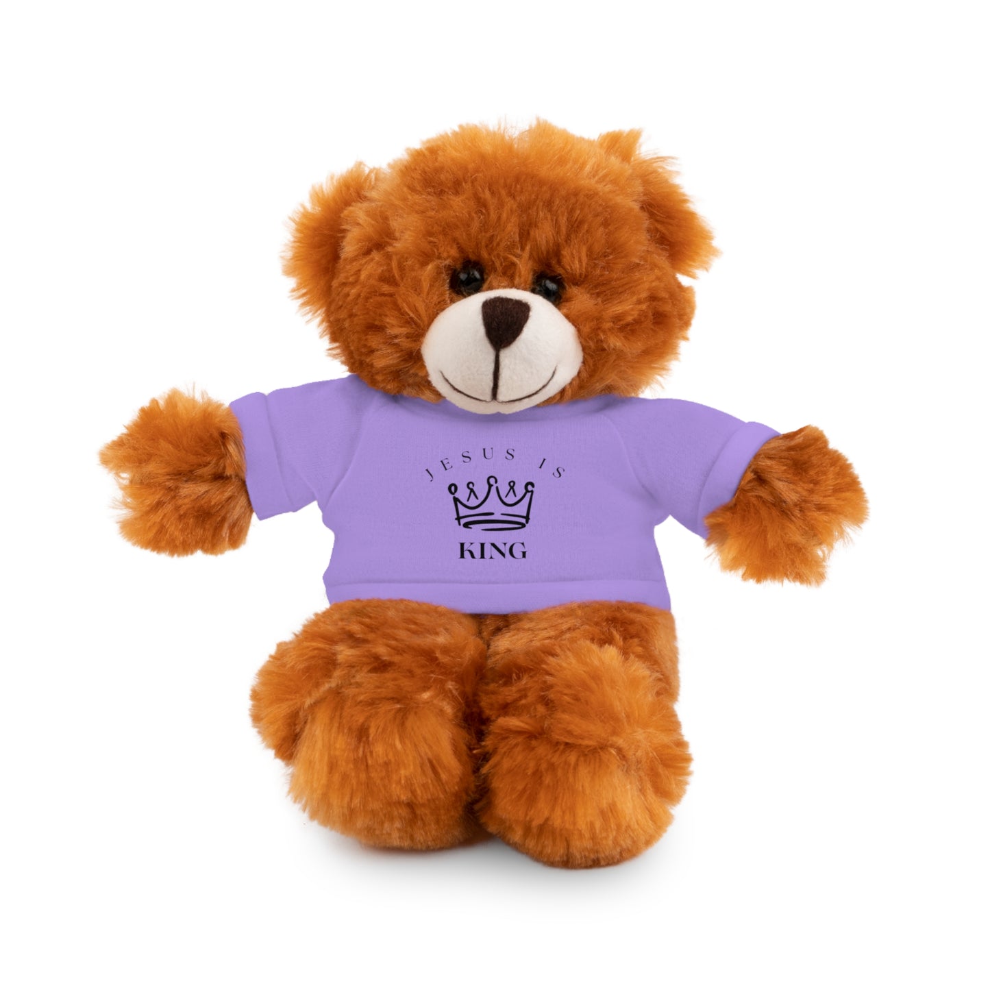 Plush Animals- Jesus is King Pattern