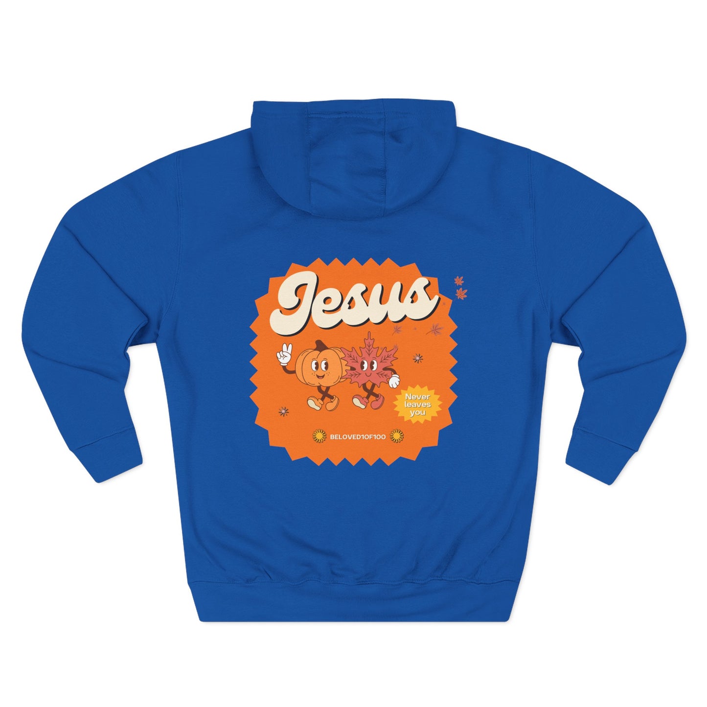Hoodie - Jesus Never Leaves