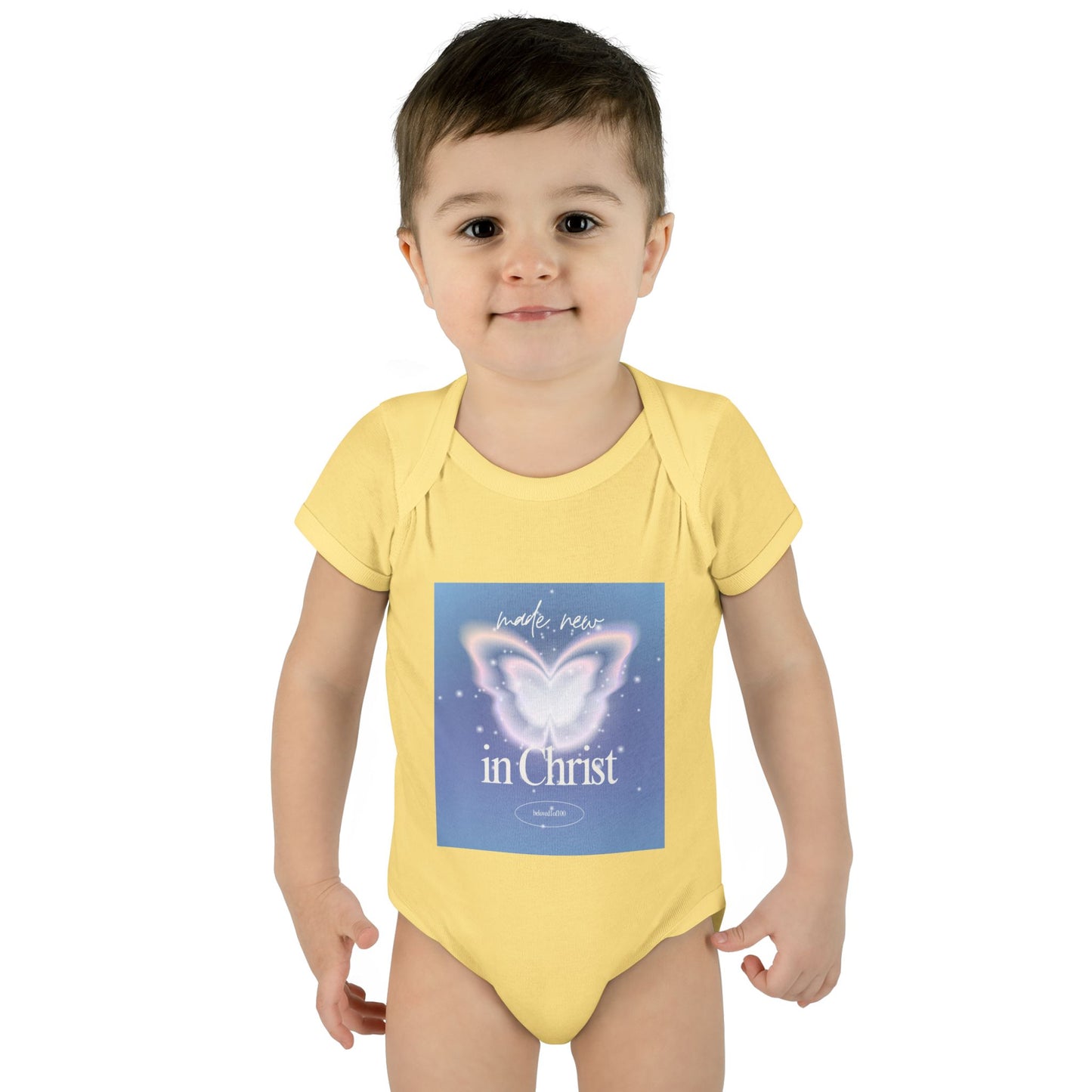 Infant/Toddler Onsie - Made New Butterfly