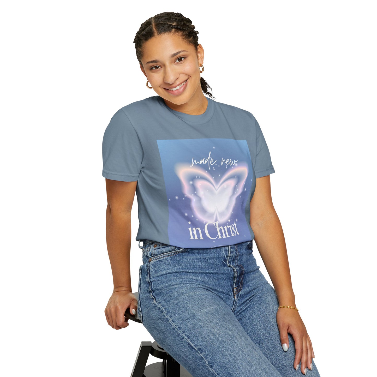 Adult Tee - Made New Butterfly
