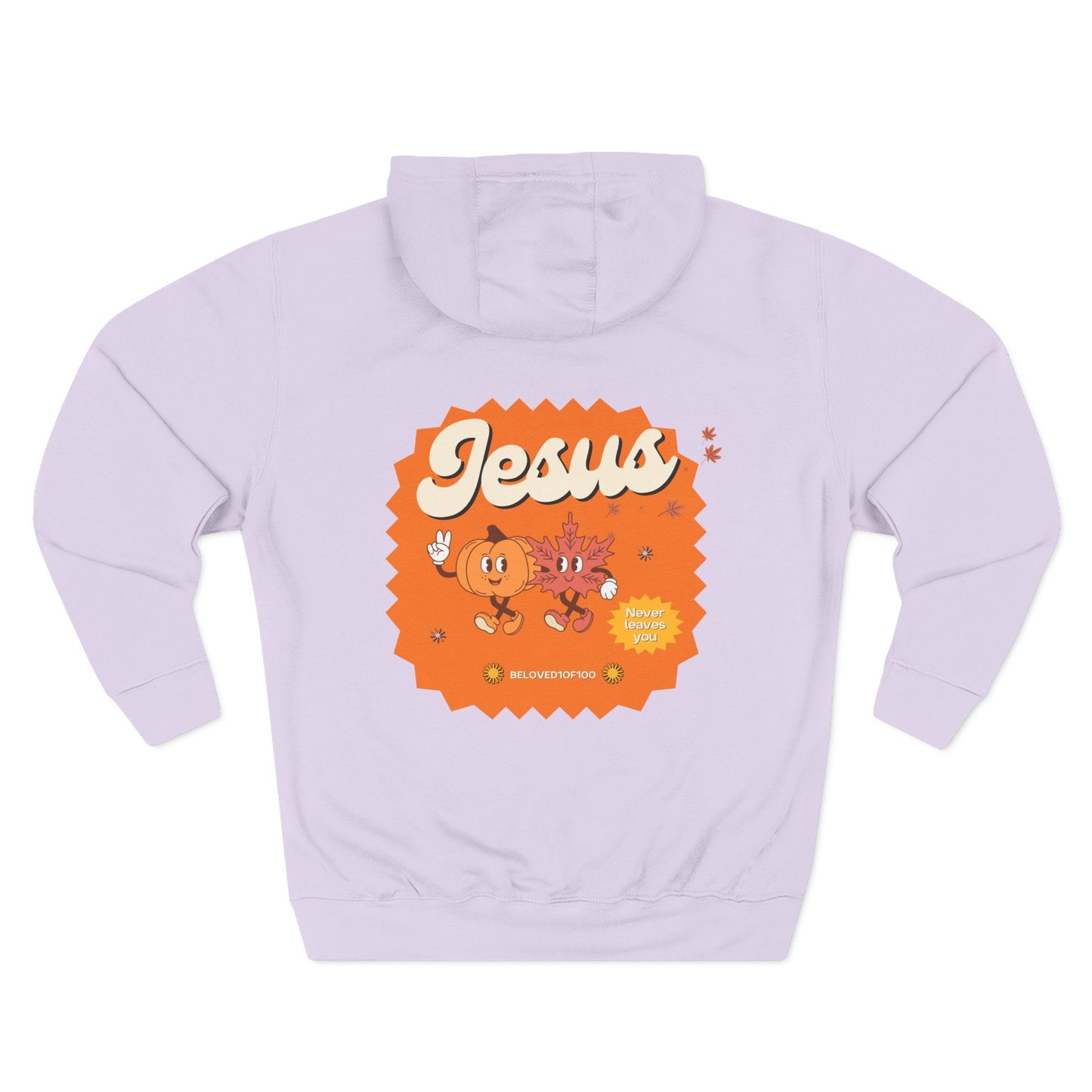 Hoodie - Jesus Never Leaves