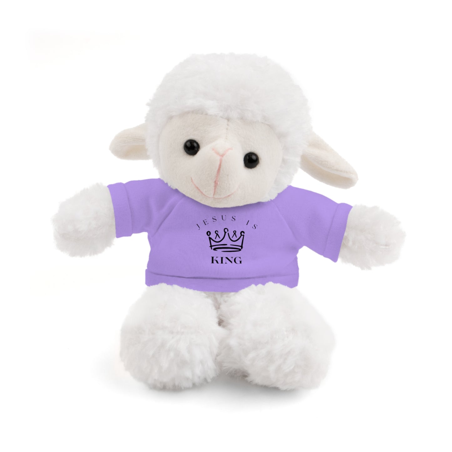 Plush Animals- Jesus is King Pattern
