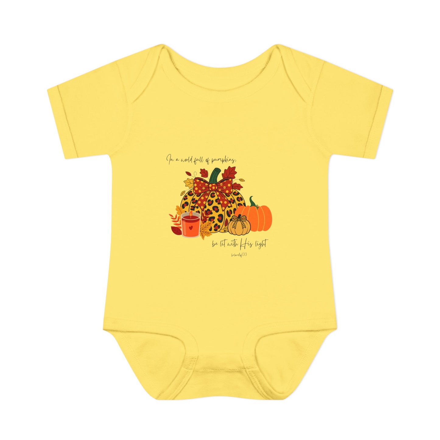 Infant/Toddler Onsie - Pumpkins