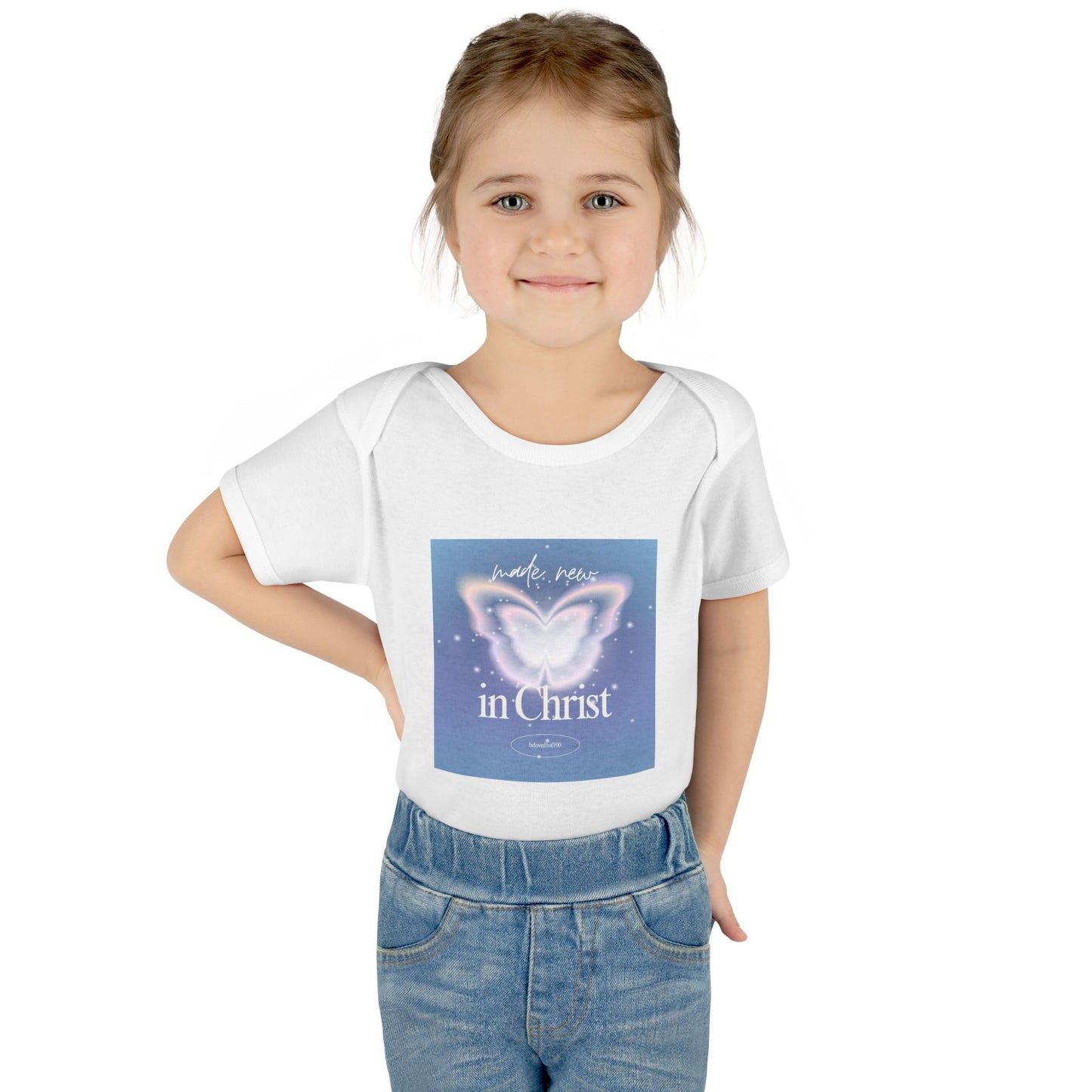 Infant/Toddler Onsie - Made New Butterfly