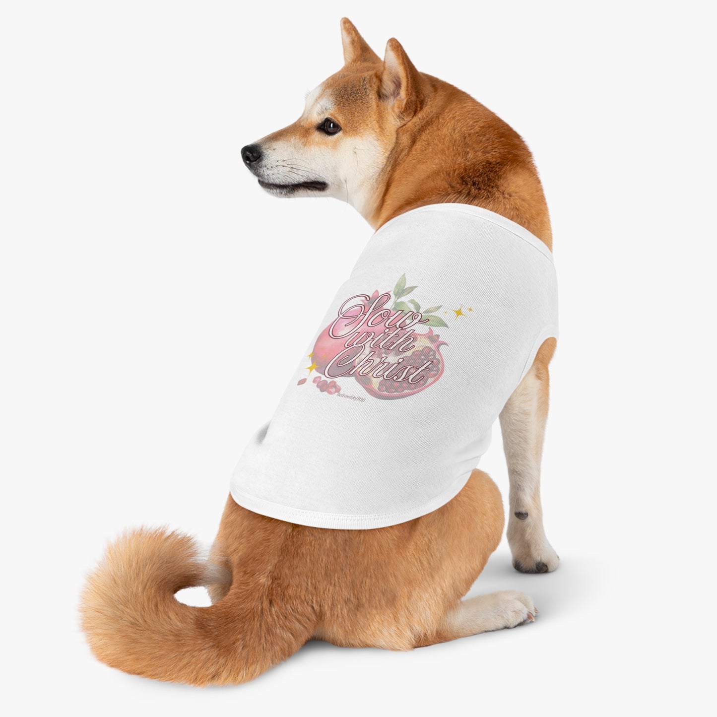 Pet Tee- Sow with Christ
