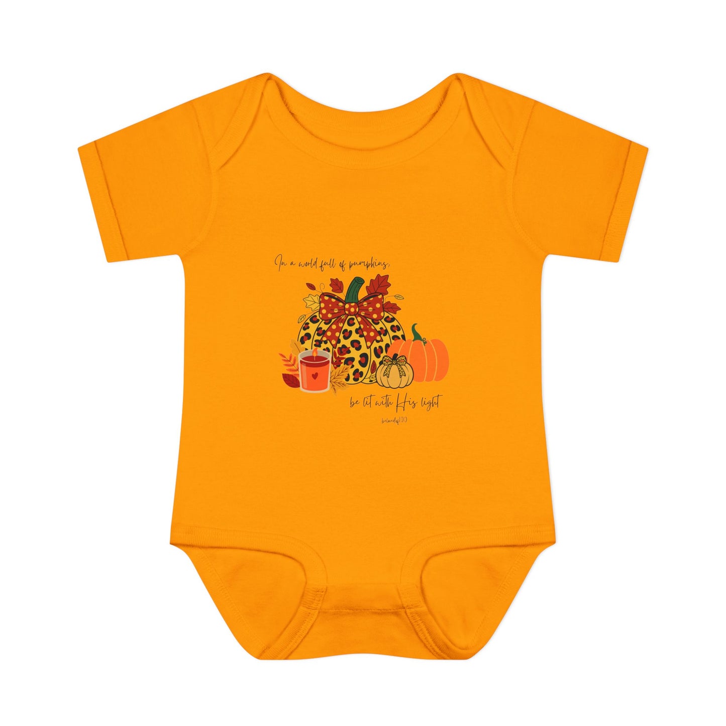 Infant/Toddler Onsie - Pumpkins