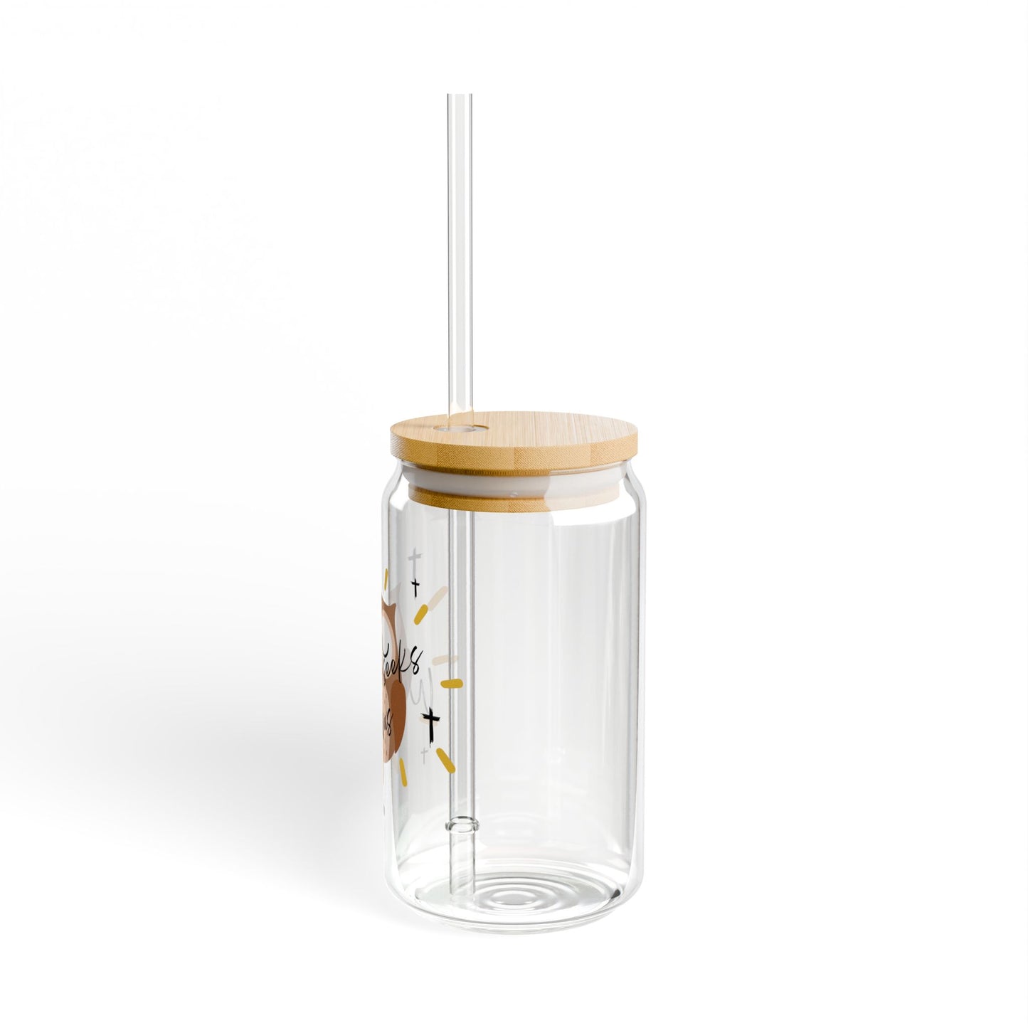Glass Tumbler- Wisdom seeks Jesus