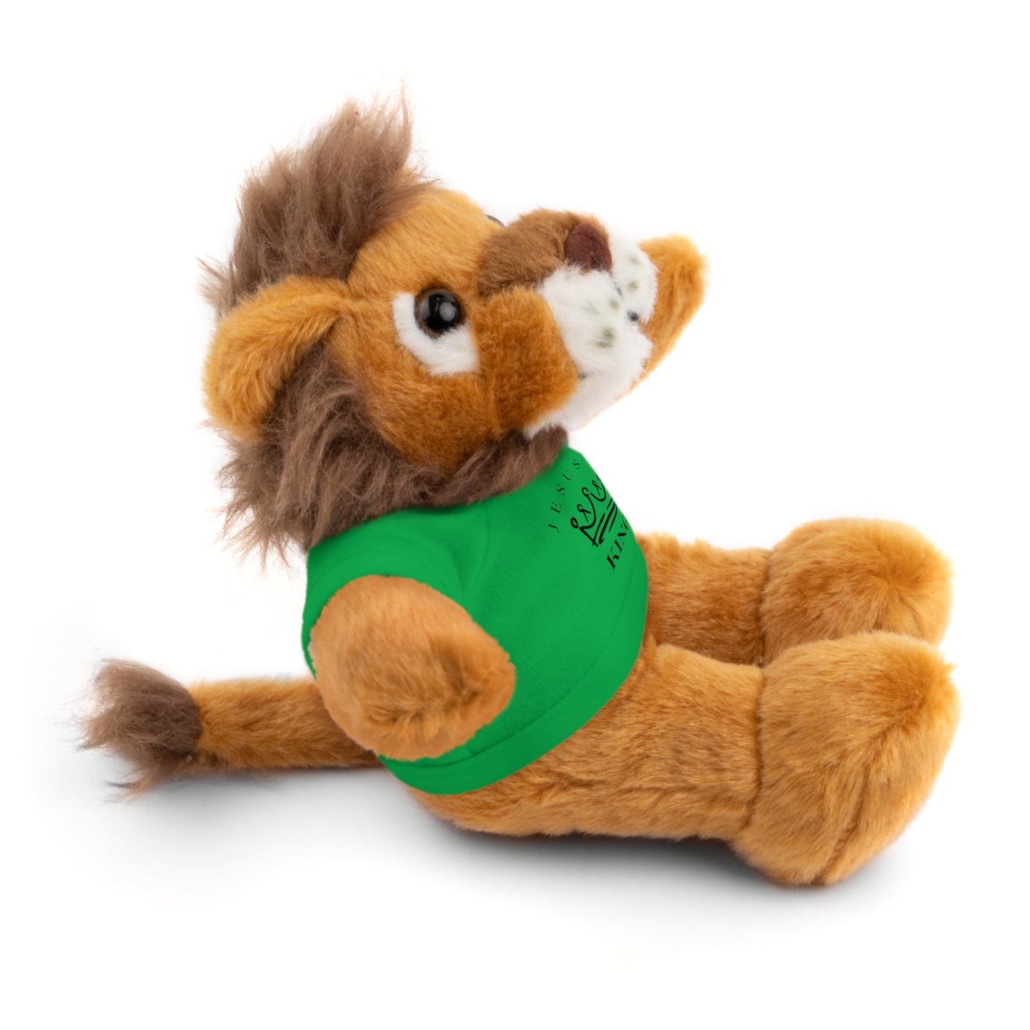 Plush Animals- Jesus is King Pattern