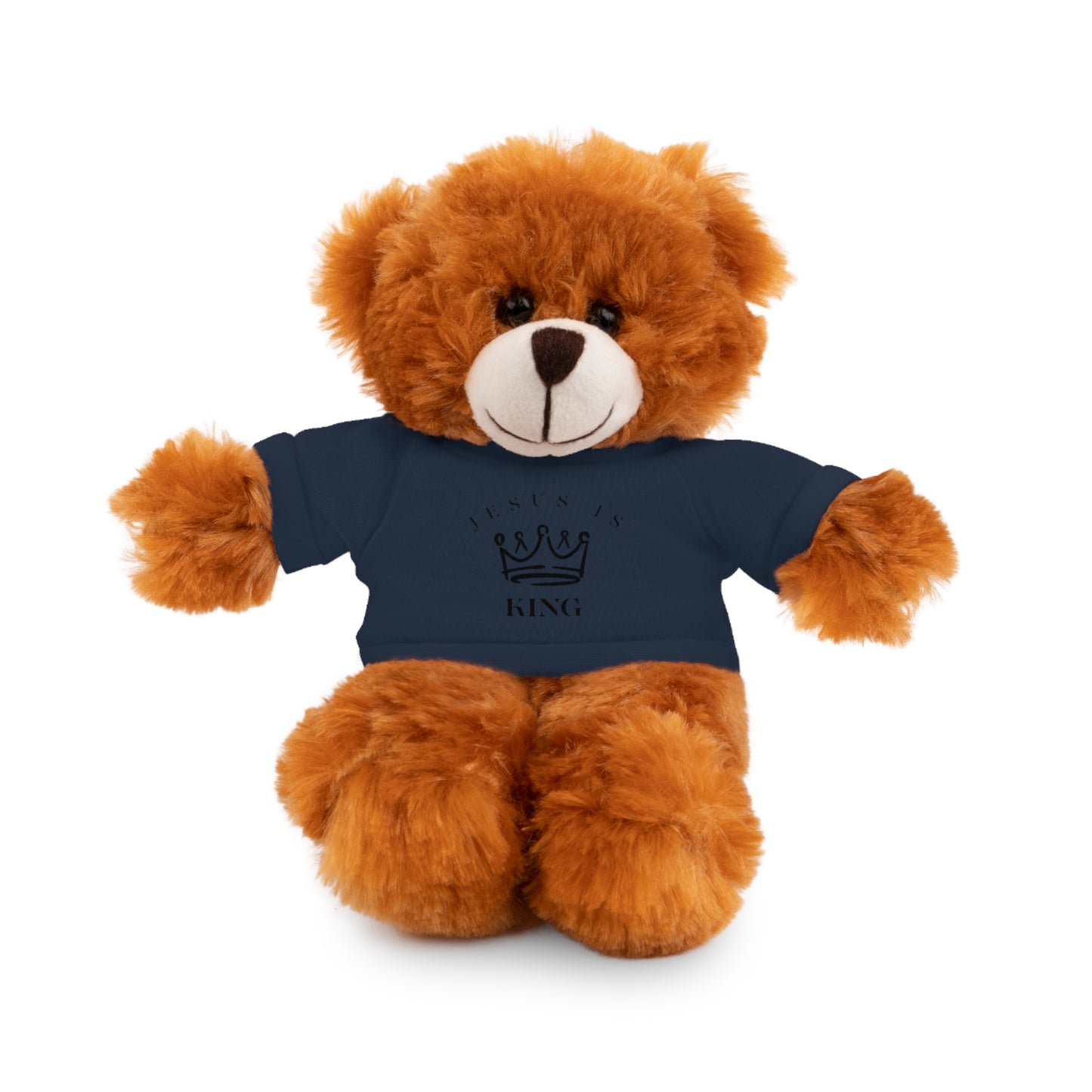 Plush Animals- Jesus is King Pattern