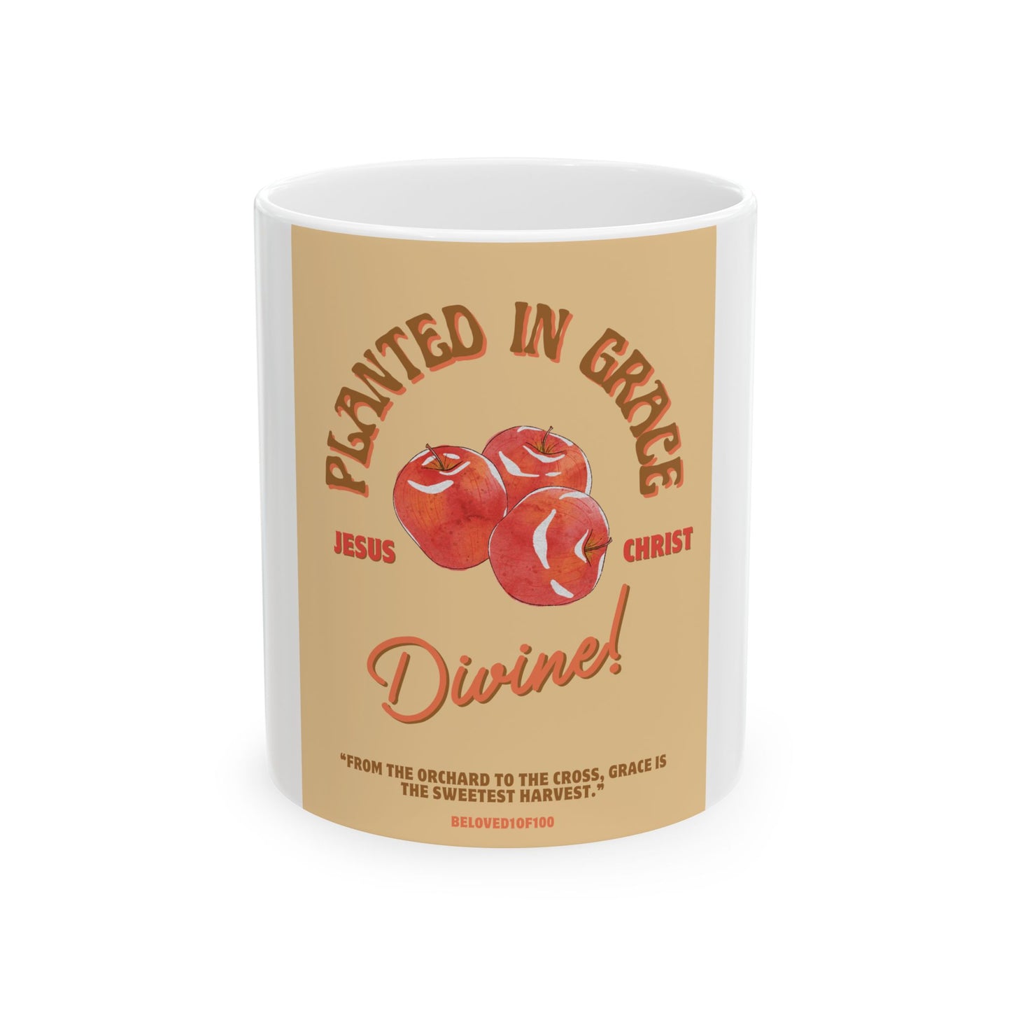 Ceramic Mug- Divine Apple