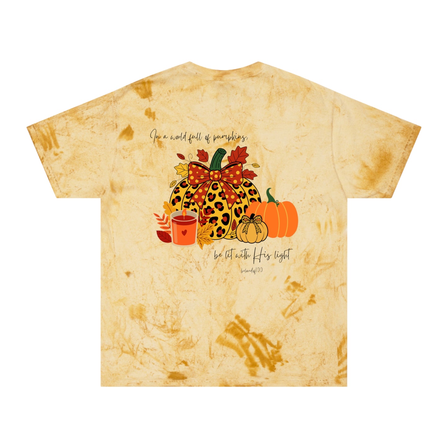 Adult Tee Color Blast - Pumpkins