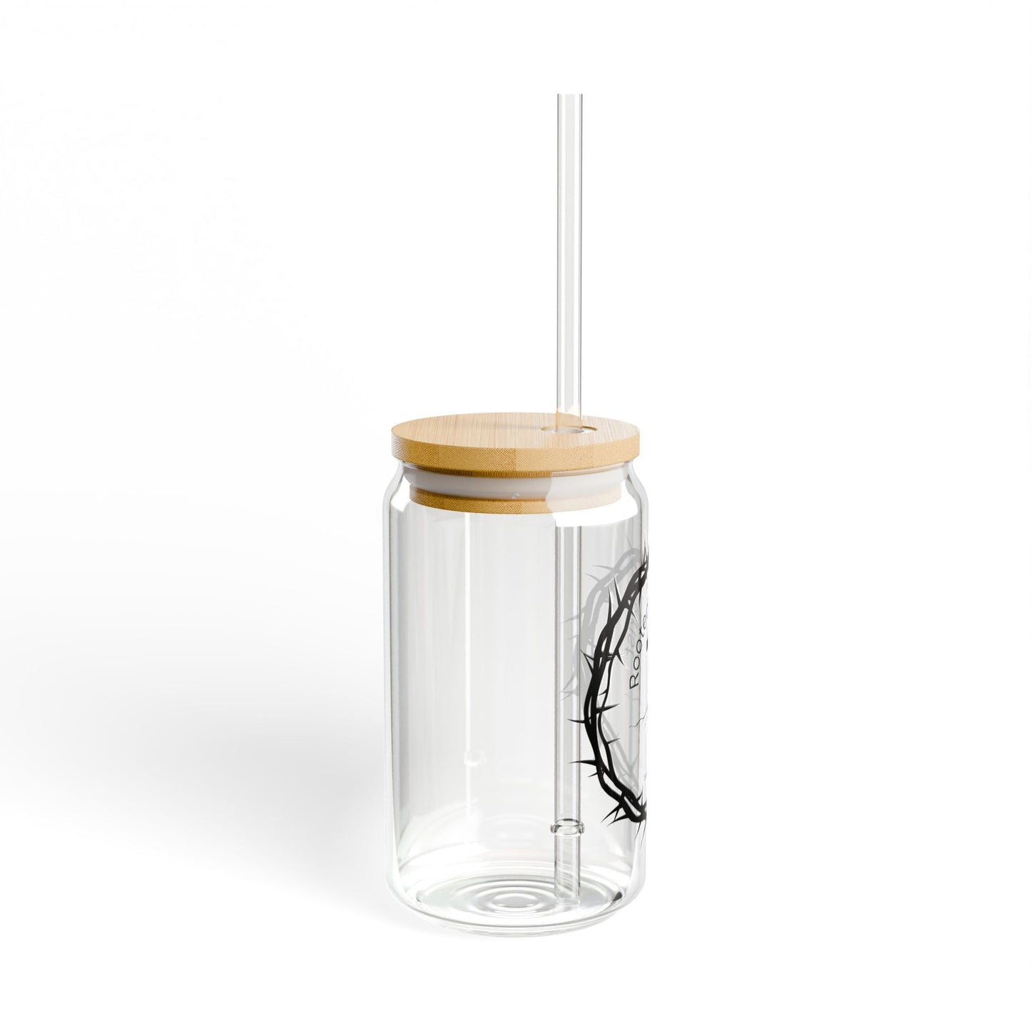 Glass Tumbler- Rooted in Christ