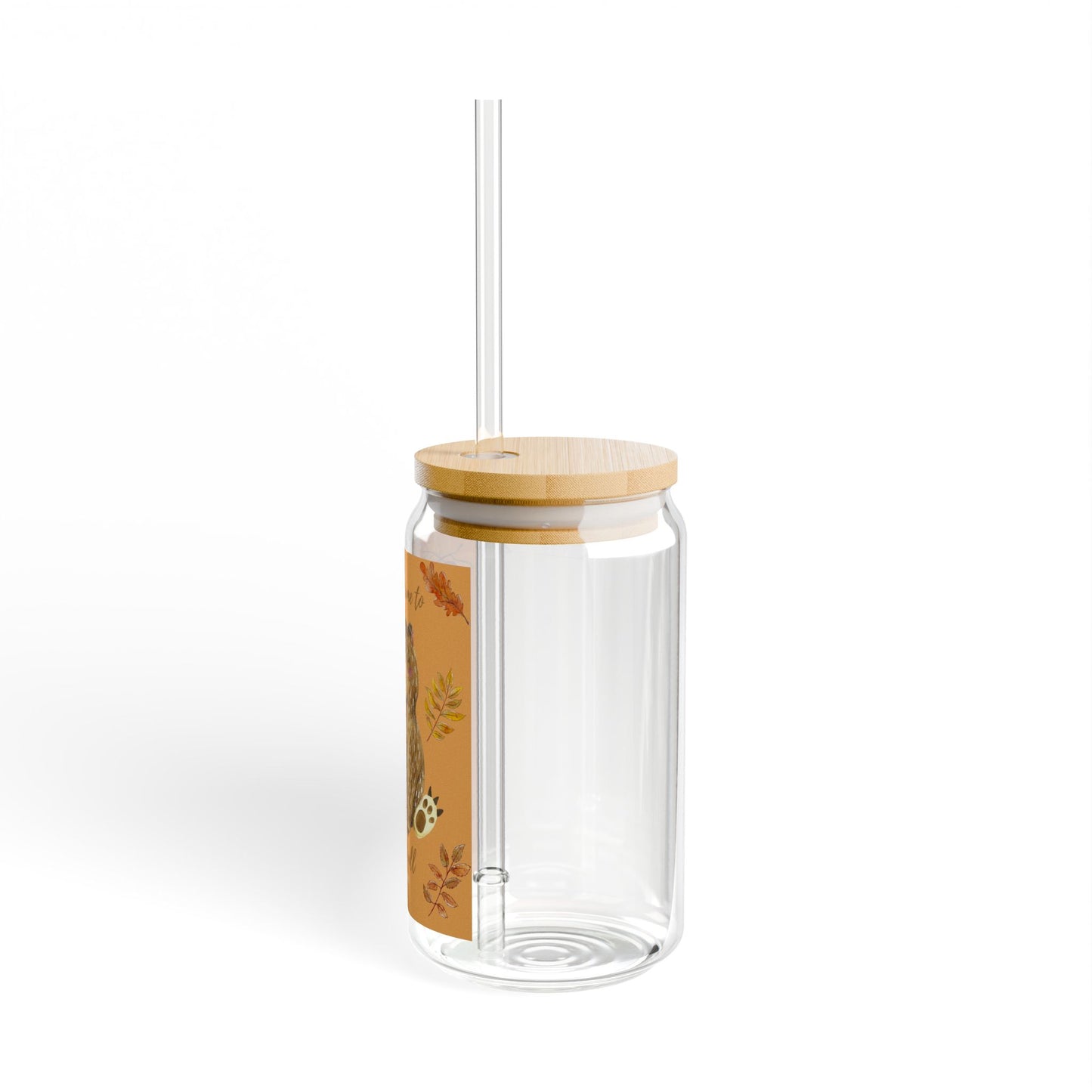 Glass Cup- Bear it all
