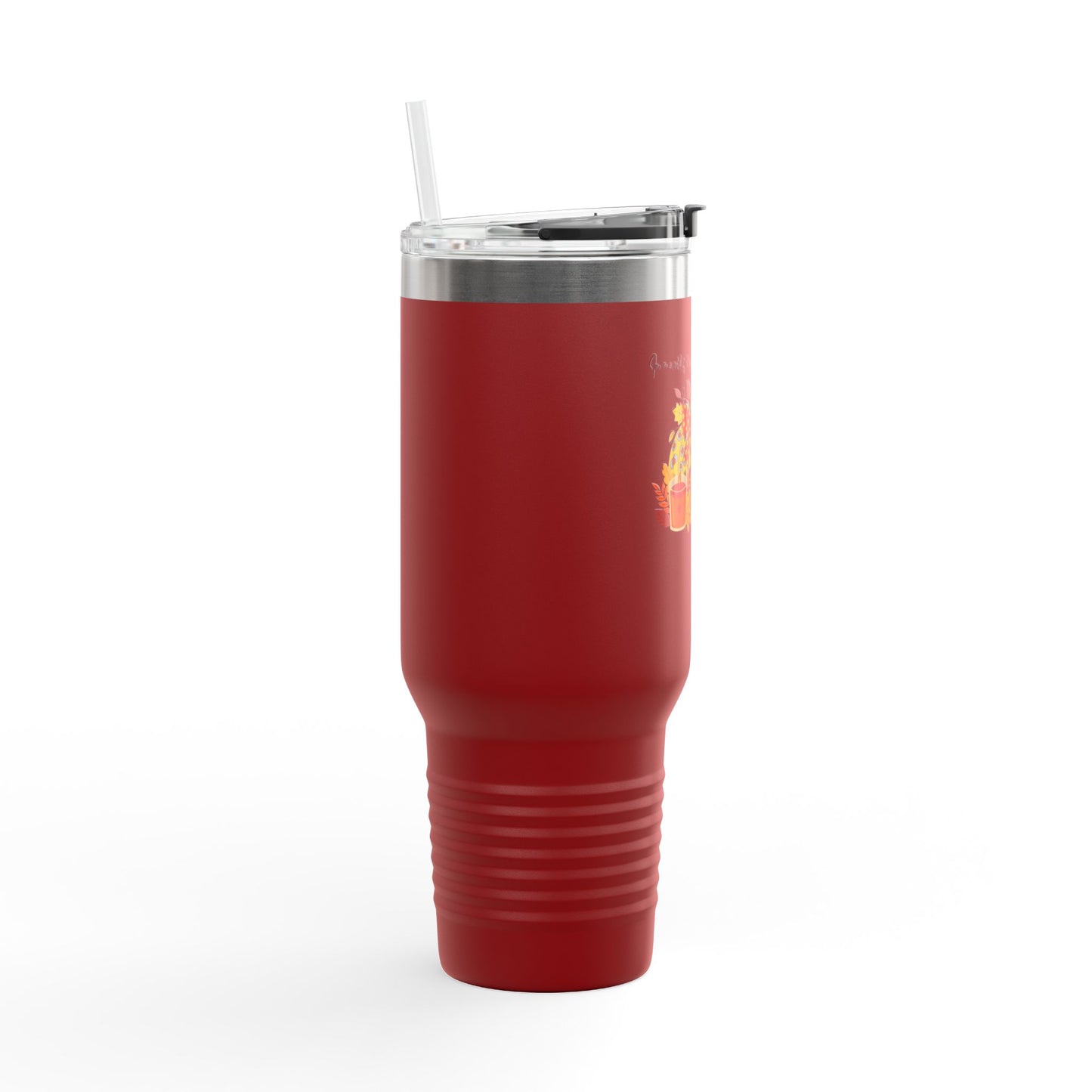 Insulated Travel Mug, 40oz - Pumpkins