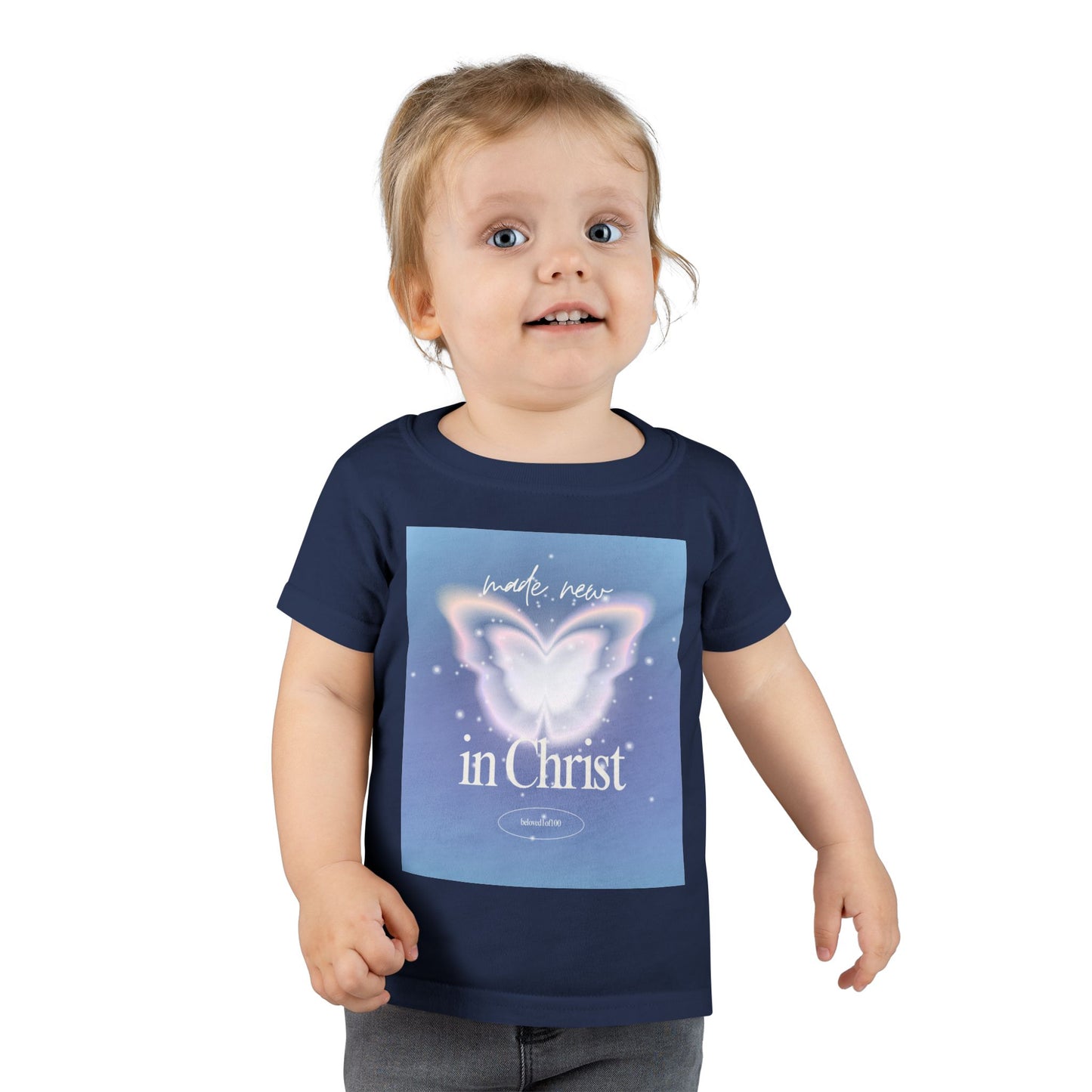 Toddler Tee - Made New Butterfly