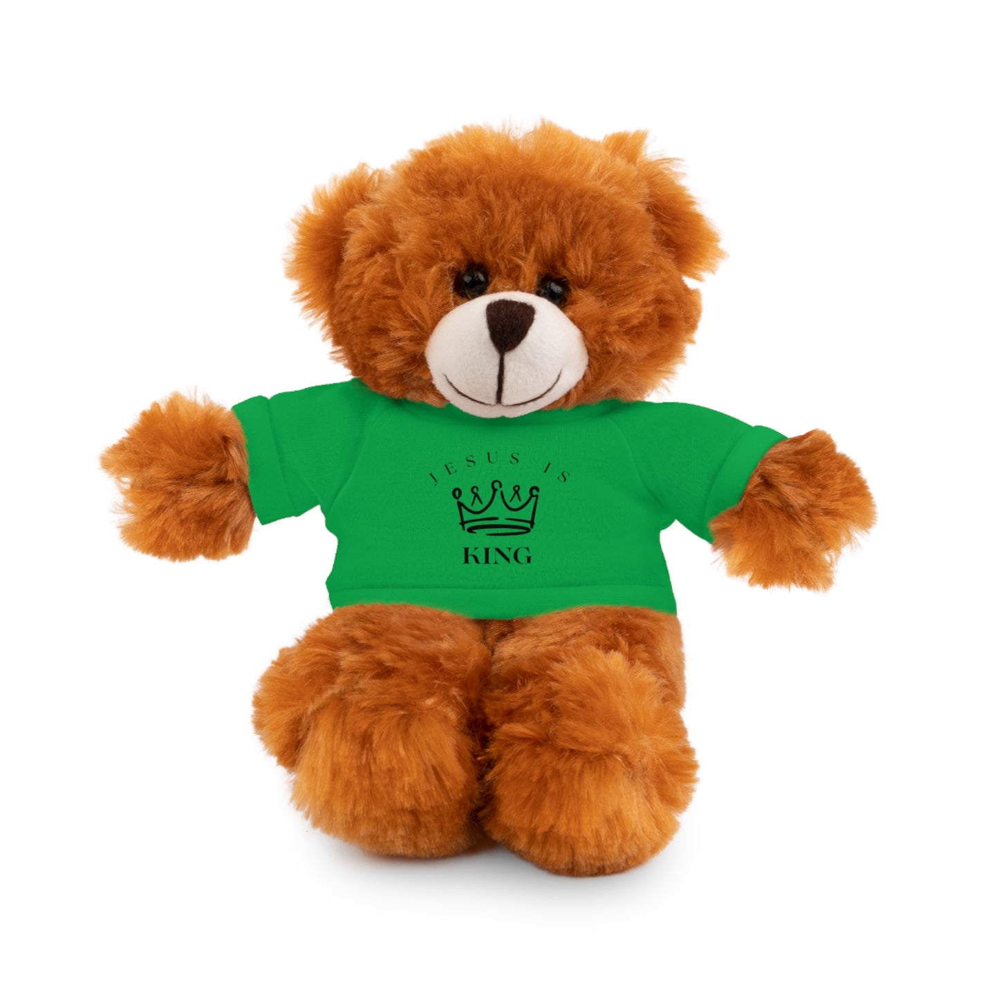 Plush Animals- Jesus is King Pattern